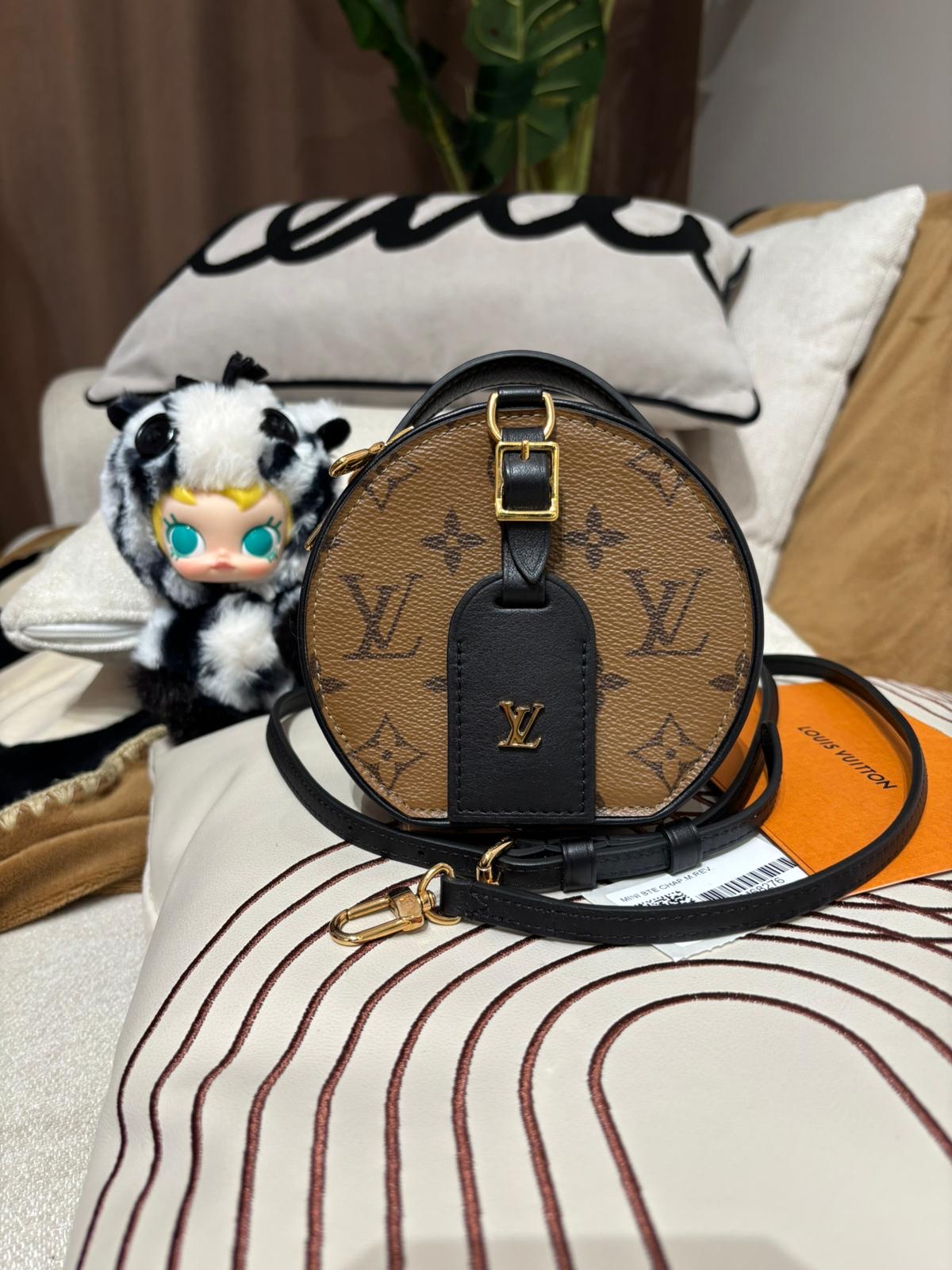 LV M83614 Mini Boite Chapeau 100%Authentic, 99%New ✅收據✅Dust bag✅Box