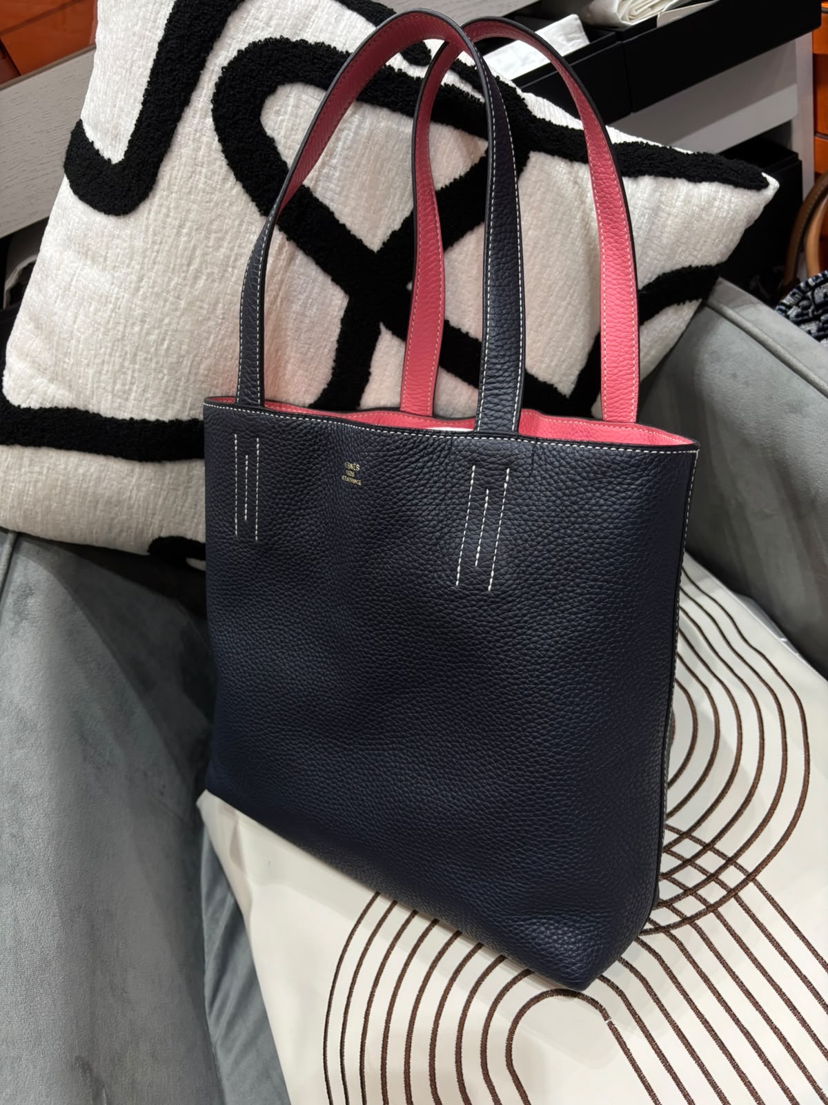 Hermes Double Sens 36 Stamp X 100%Authentic, 98%New ✅Dust Bag