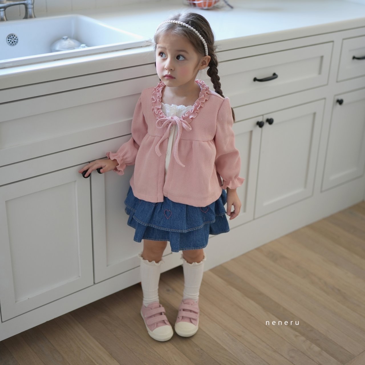 Neneru | Cardigan (Pink M105-115)