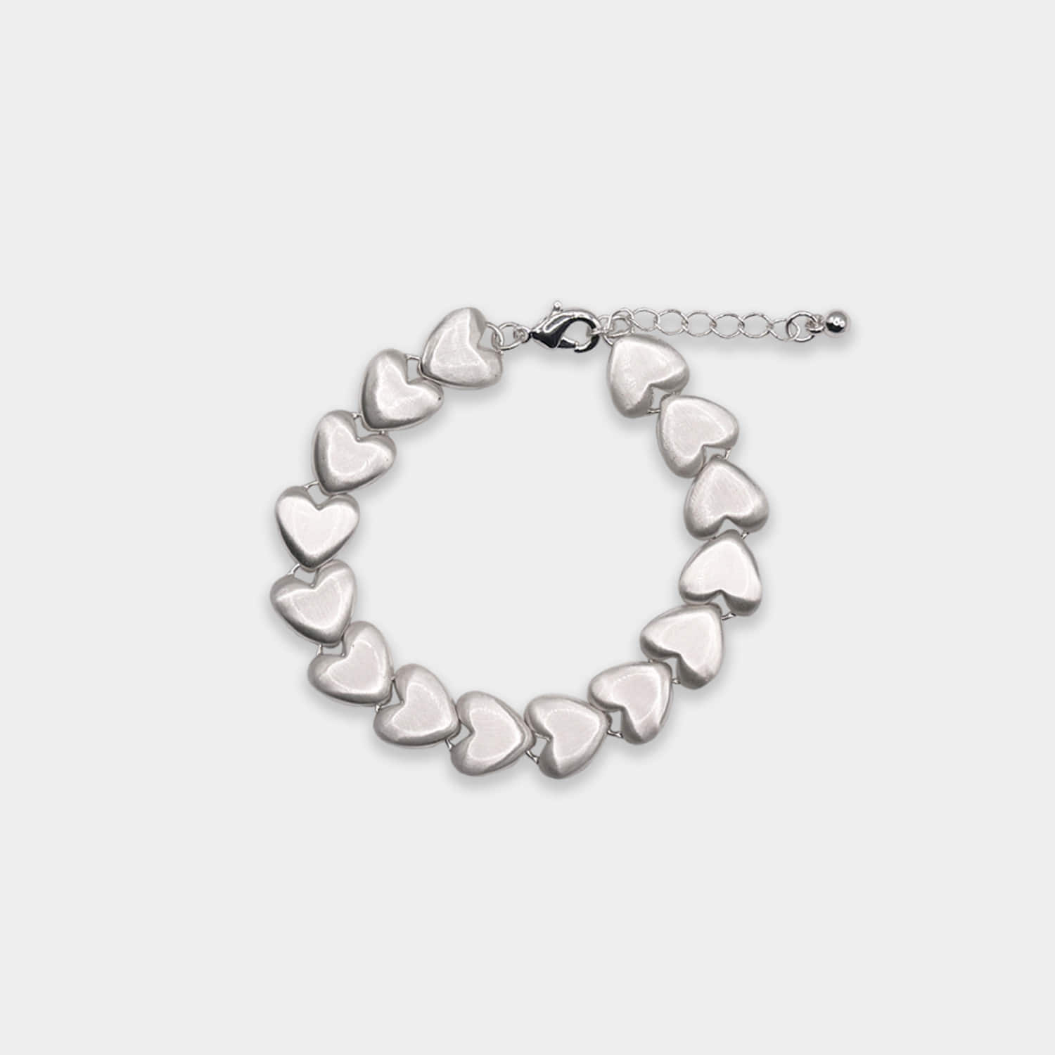 🇰🇷訂購｜GRUMPY｜手鏈｜Matt Heart Link Bracelet 