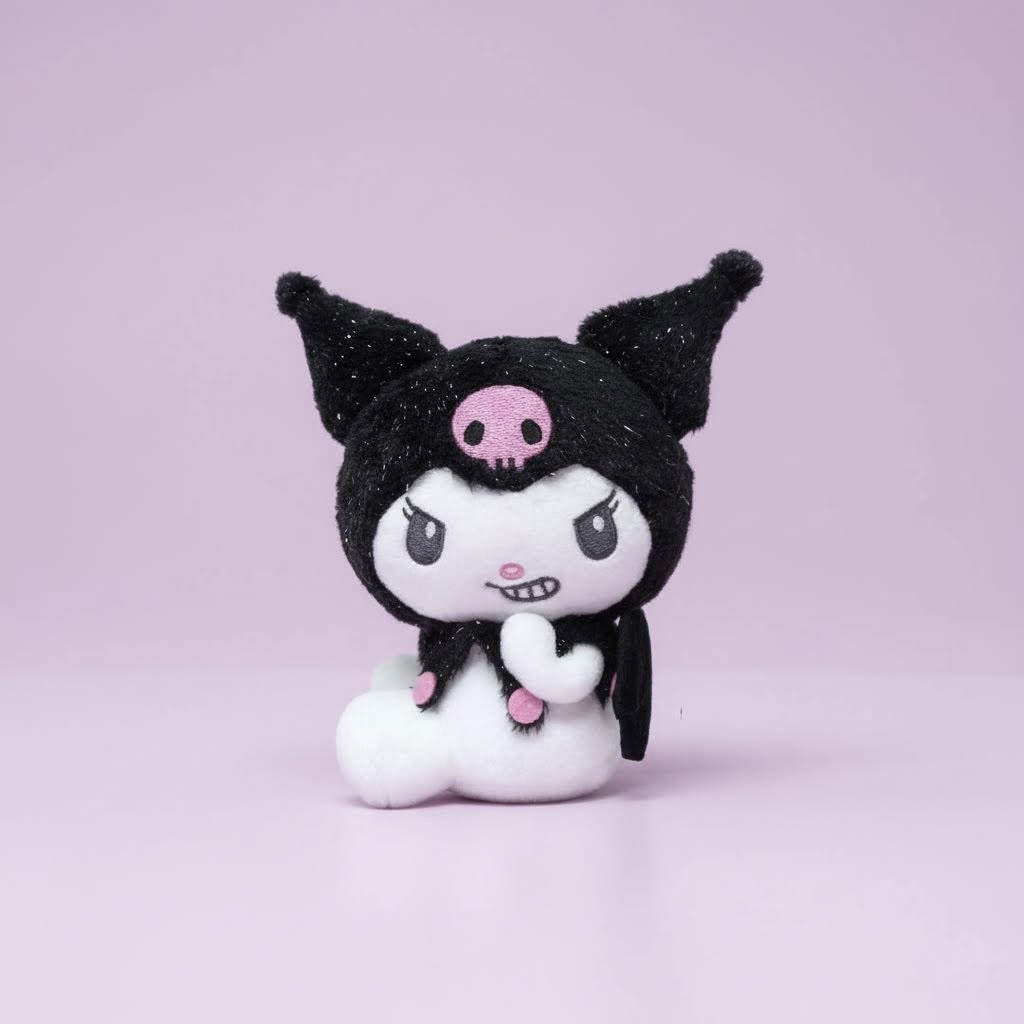Sanrio - 天使系列公仔 (黑色Kuromi款)