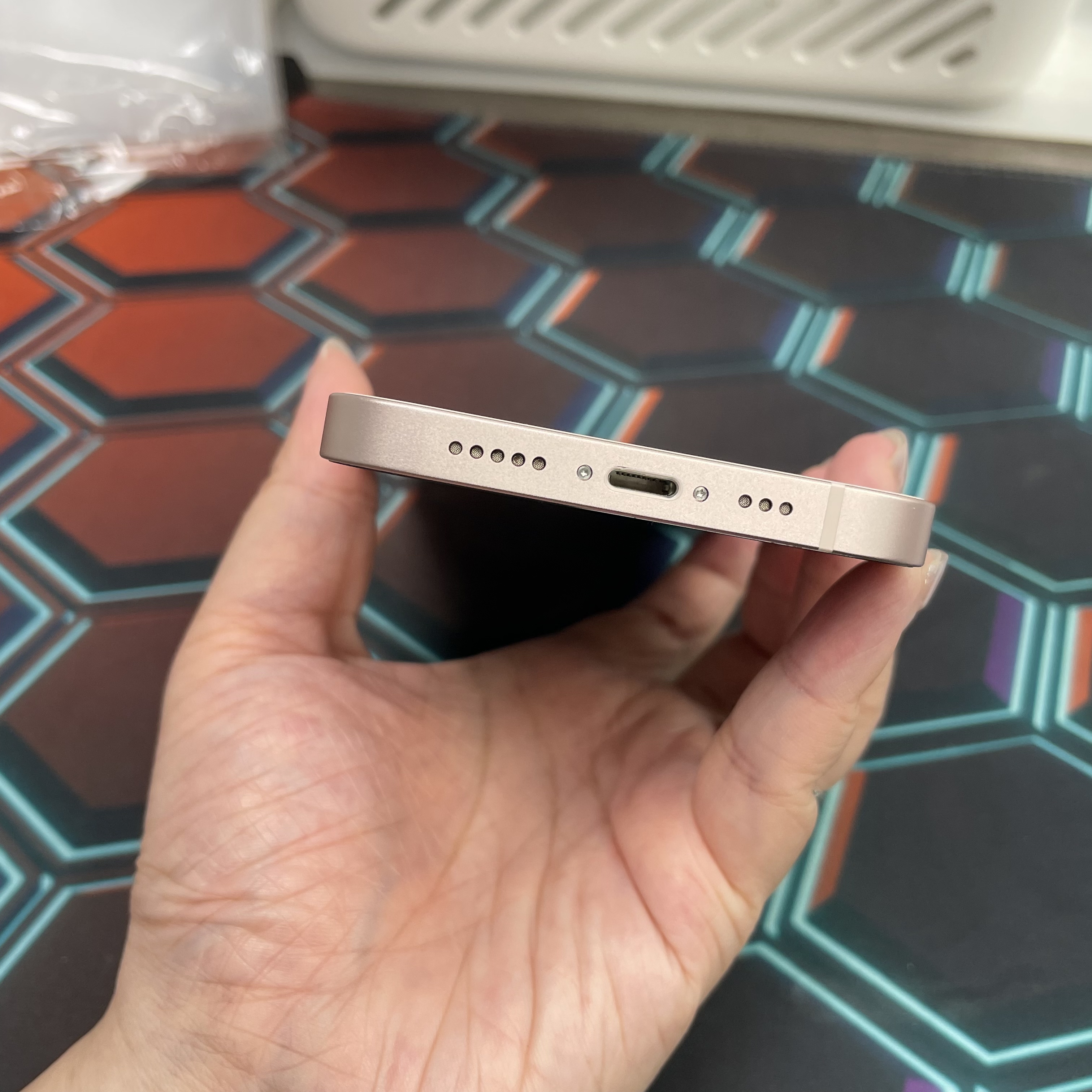 *6807 13 完美機 128GB 電100 粉色 pink