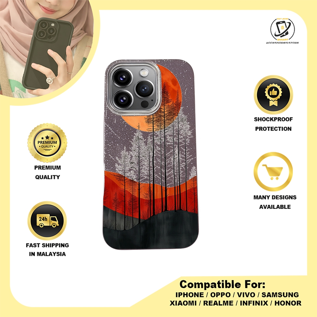 BLING CASE PHONE FOR IPHONE - DESIGN MOON D