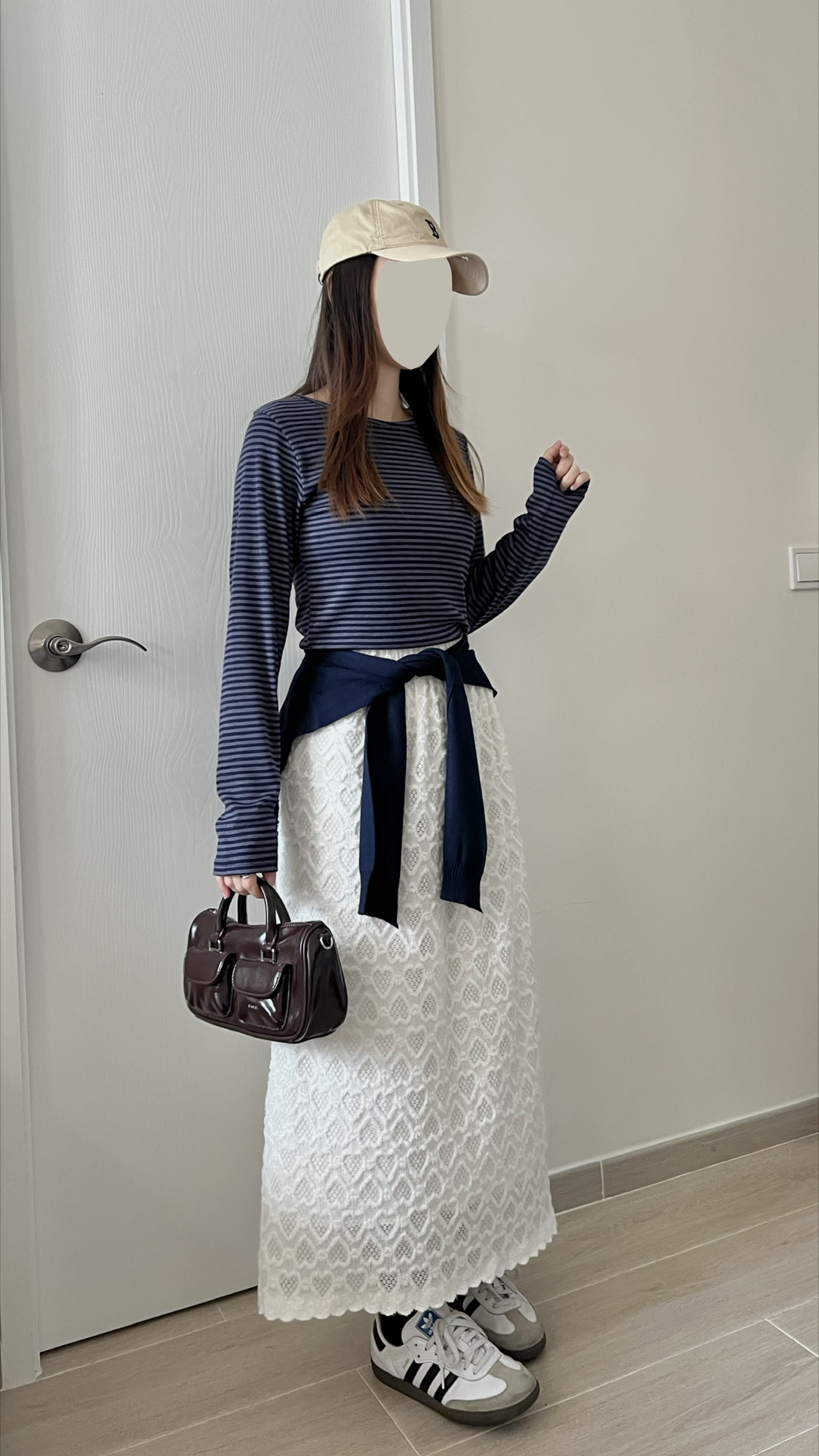 甜甜價 莓果親膚間條衫 現貨