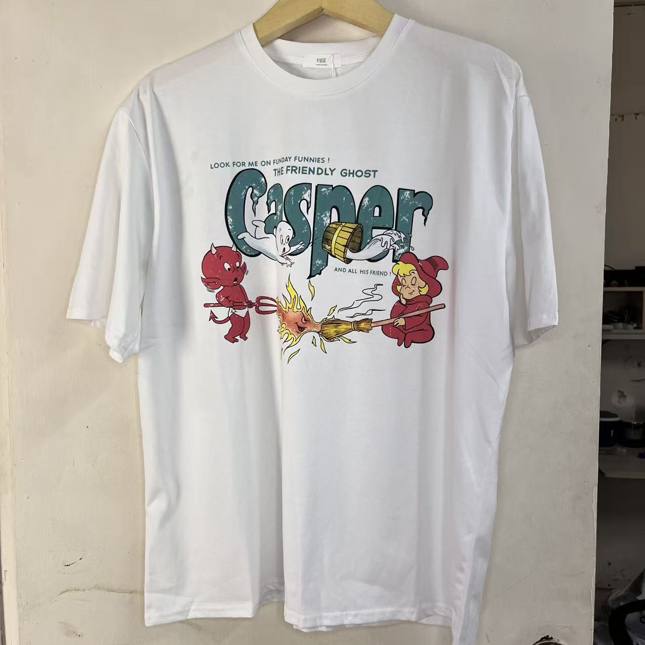 TS20020#9152 [Ghost]  Exclusive Graphic T-shirt 