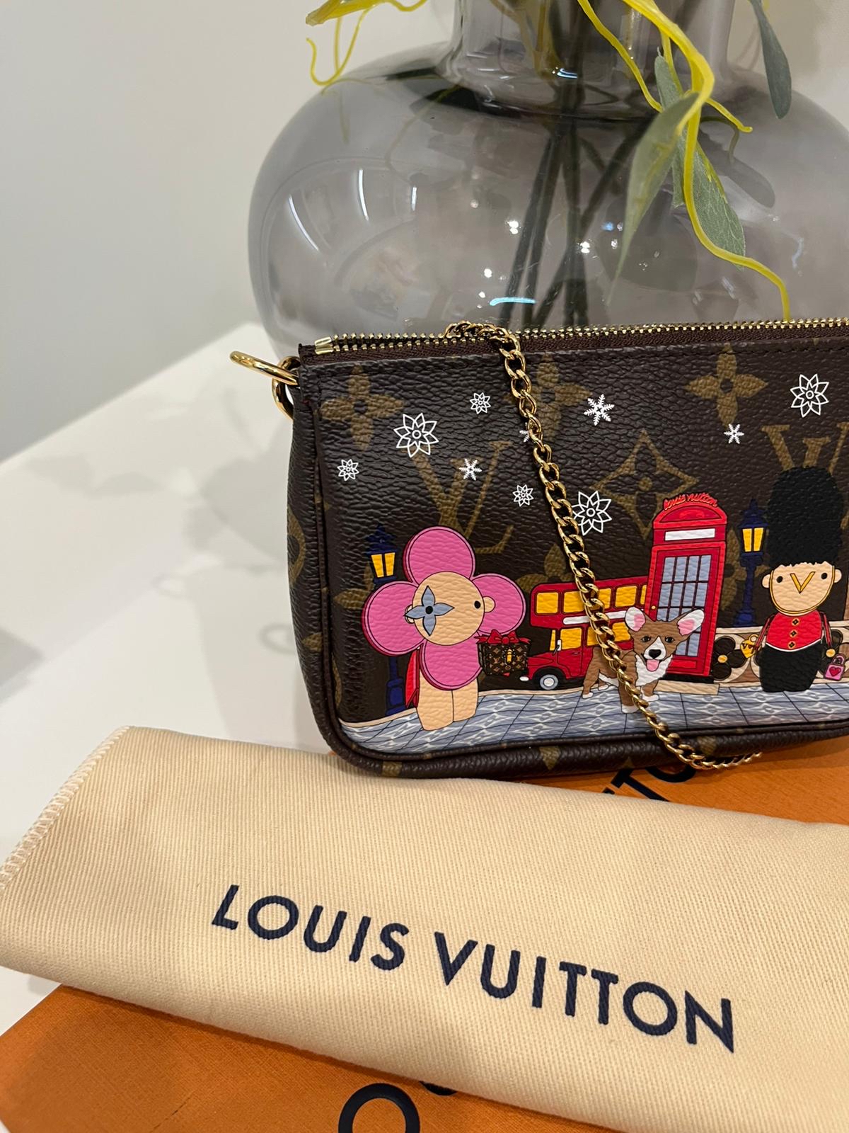未使用品 LV Mini Pochette Limited Edition 100%Authentic, Unused 未使用品 ✅Dust bag ✅Box