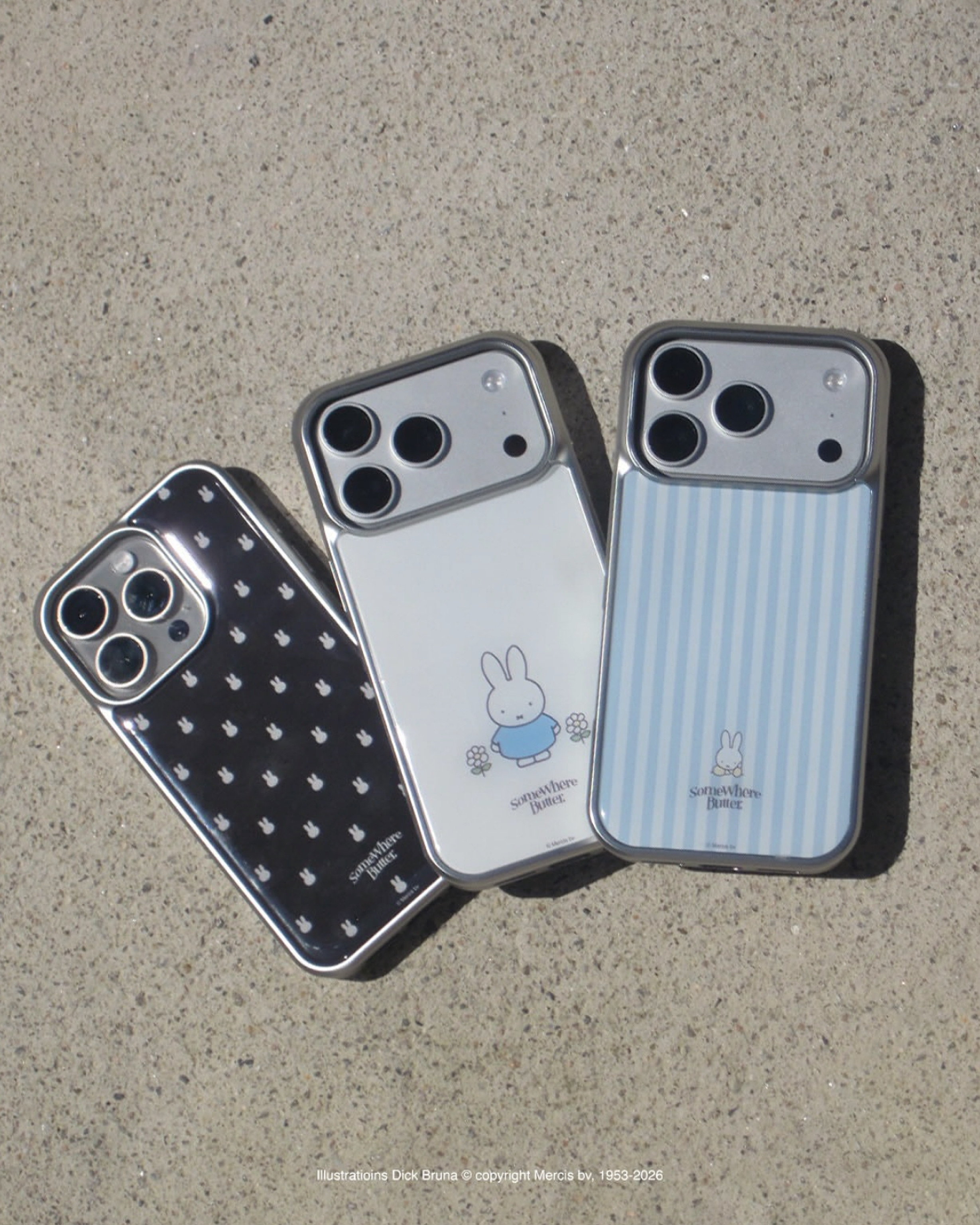 Miffy × Somewhere Butter iPhone Case