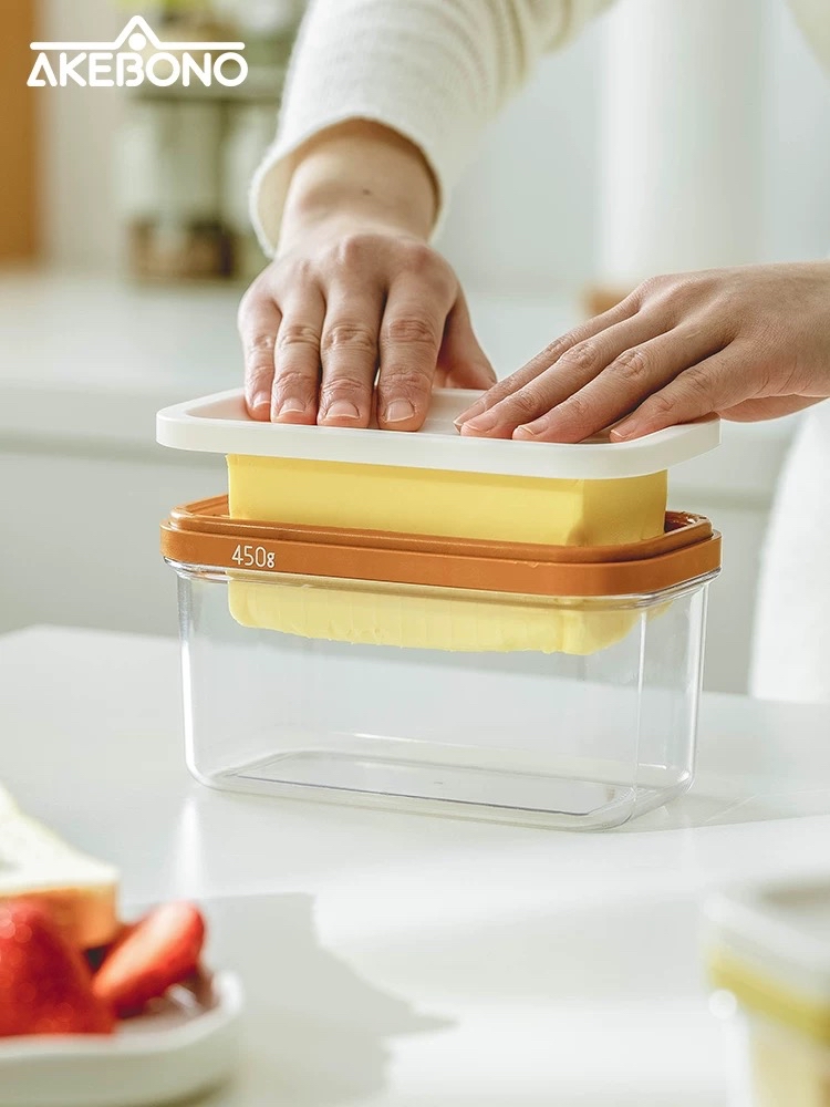 日本AKEBONO牛油切割收納盒