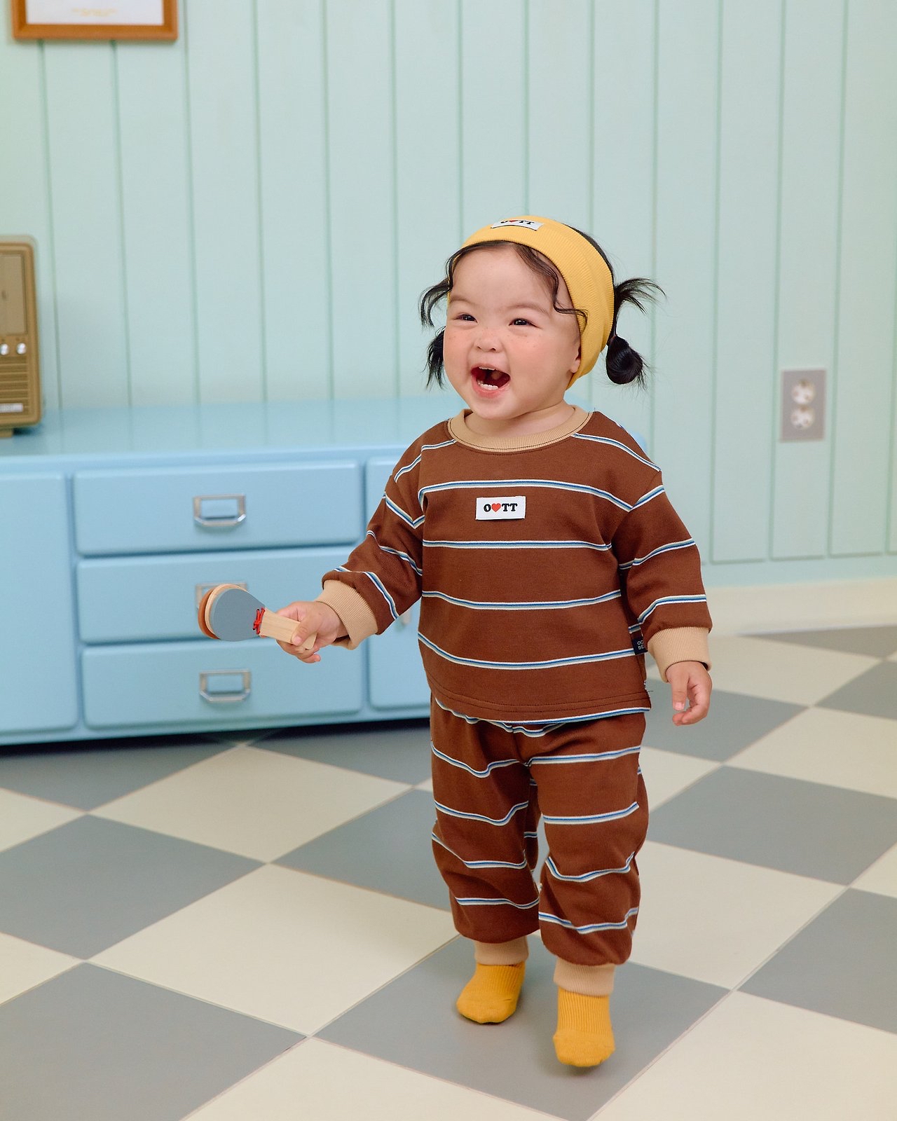 OOTT | Rookie Striped Two-Piece Set