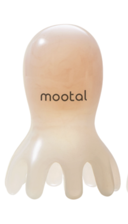 韓國 Mootal 章魚造型 兩用雙效 頭部按摩器｜Daily Scalp Guasha