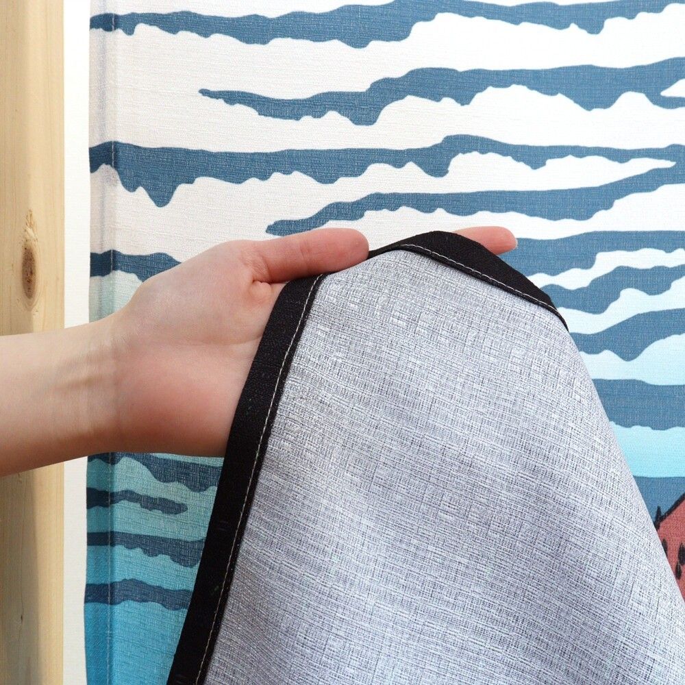 【現貨】🔥🔥【日本製《葛飾北齋》富嶽三十六景「赤富士」和風門簾】