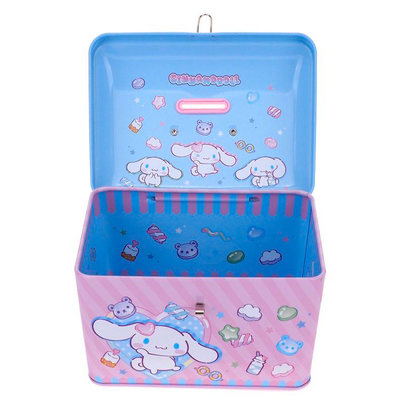 Cinnamoroll 手挽式鐵盒錢箱