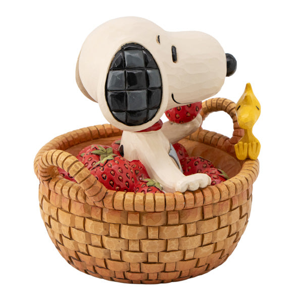 【預訂】Snoopy & Woodstock figure (Strawberry)