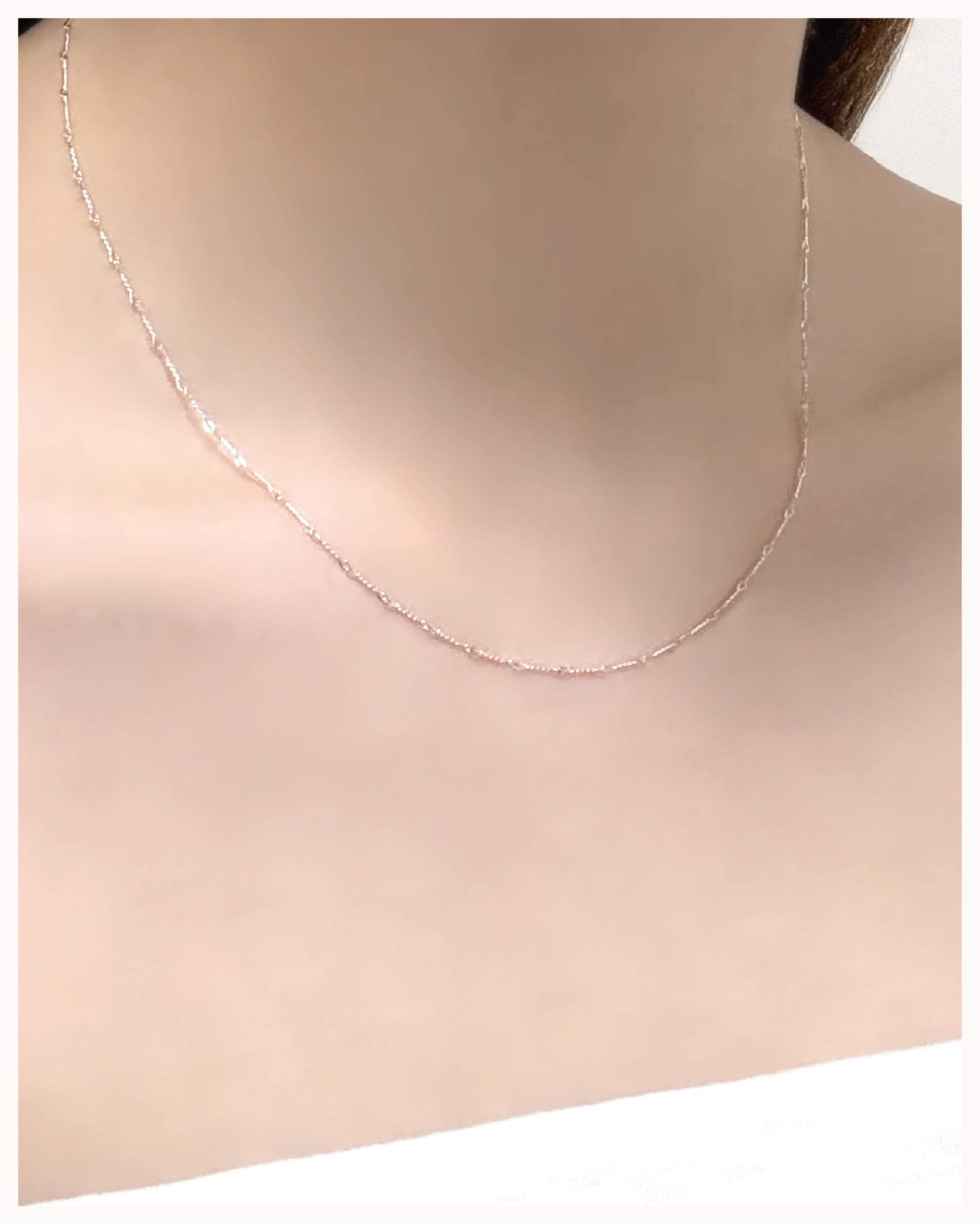 Ultra Fine Swirl Necklace