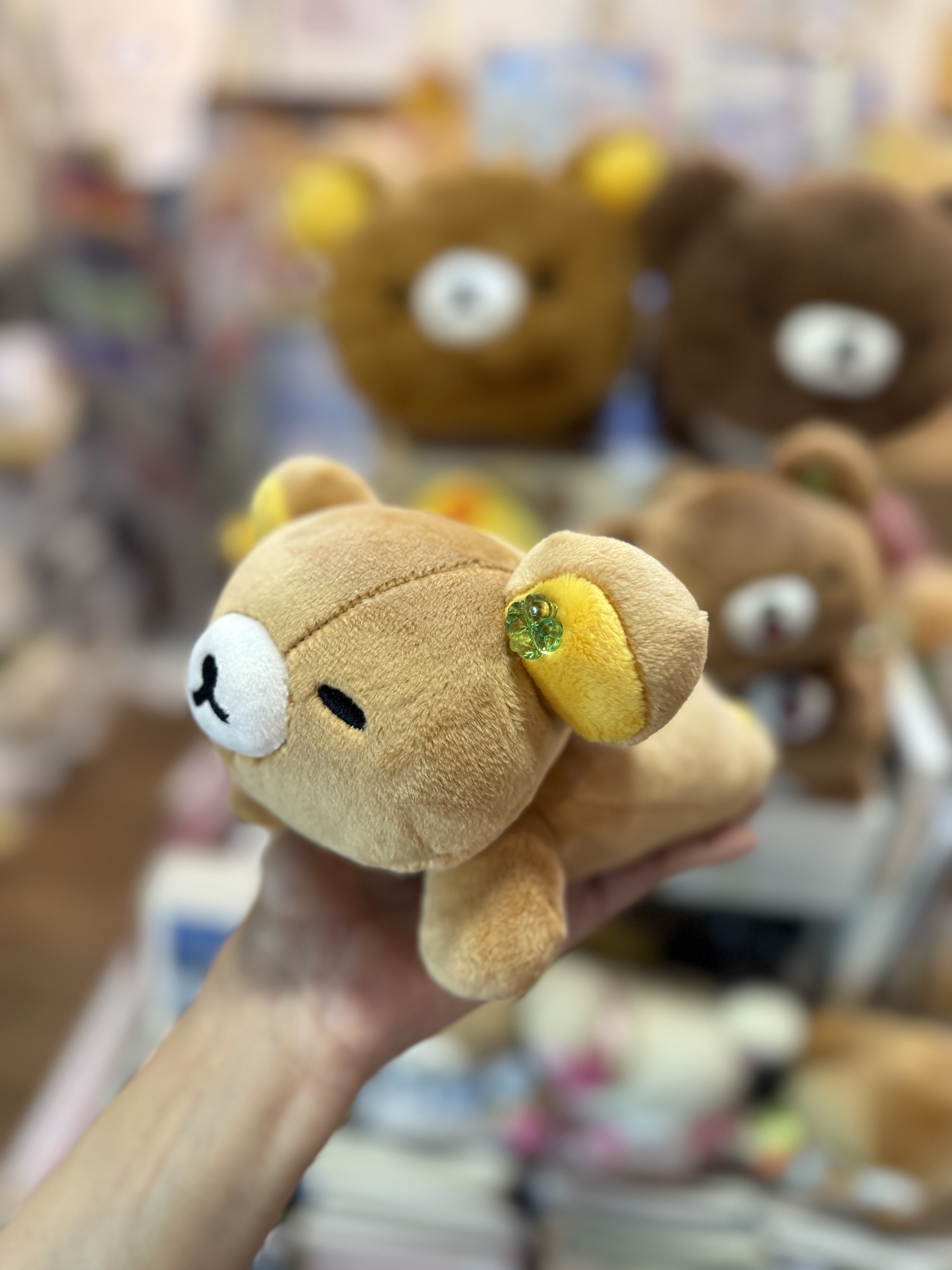 《現貨》全新小熊10週年紀念四葉草系列趴地公仔