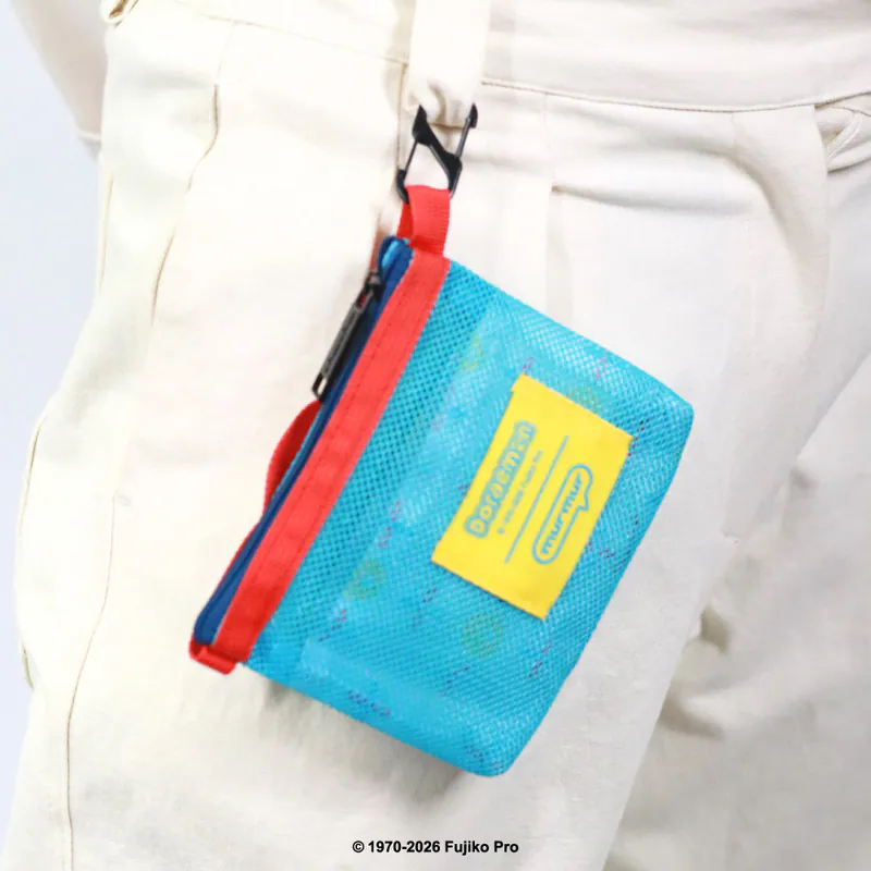 [現貨] 多啦A夢 Doraemon 多用途散紙包 | 隨身掛扣拉鏈袋｜小錢包｜收納袋｜旅行必備