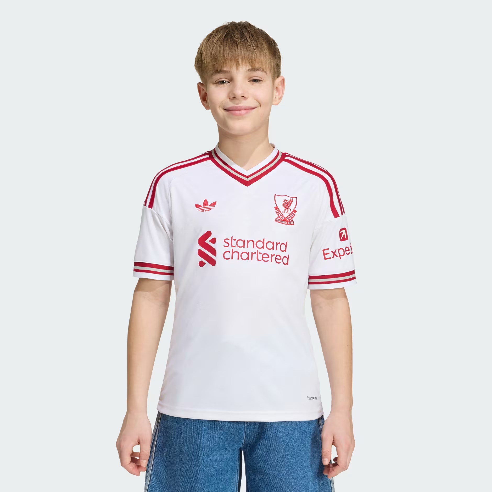 🔖重現歐洲之夜榮耀 Adidas Liverpool 利物浦 2026-27 童裝作客球迷版球衣 (可加印字章) KB8302