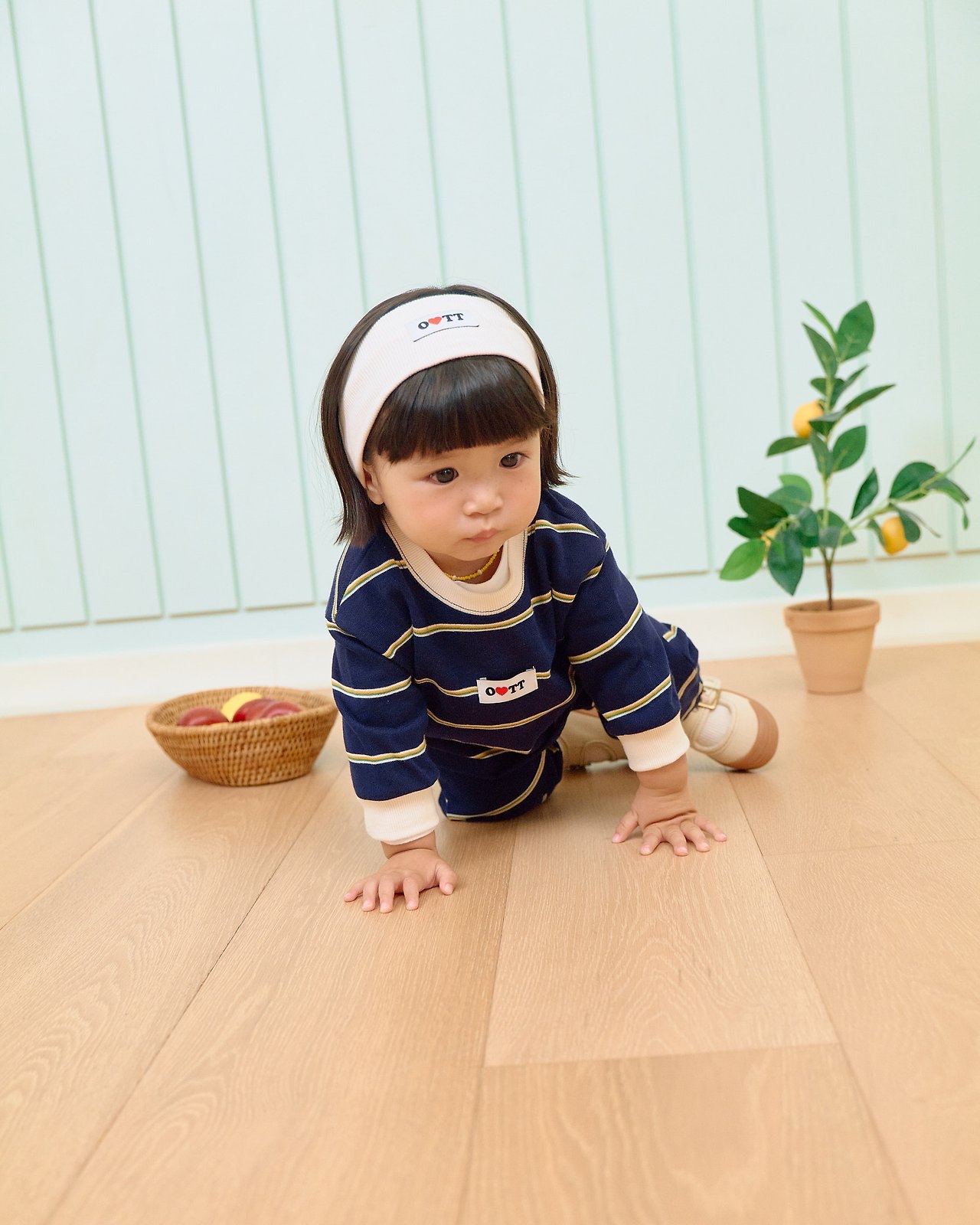 OOTT | Rookie Striped Two-Piece Set
