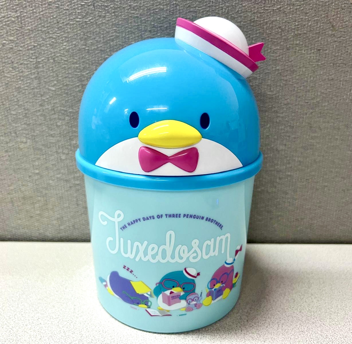🎌日本直送🎌企鵝立體造型桌上收納桶