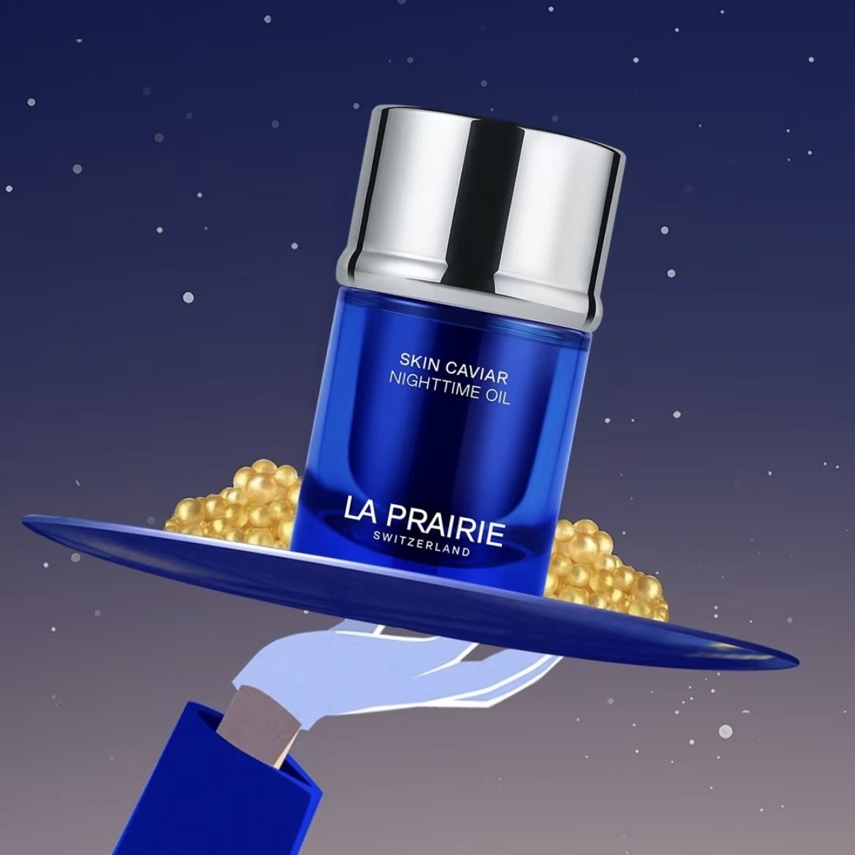LA PRAIRIE SKIN CAVIAR NIGHTTIME OIL 魚子全效晚間精華油 撫紋緊緻精華油 20ml