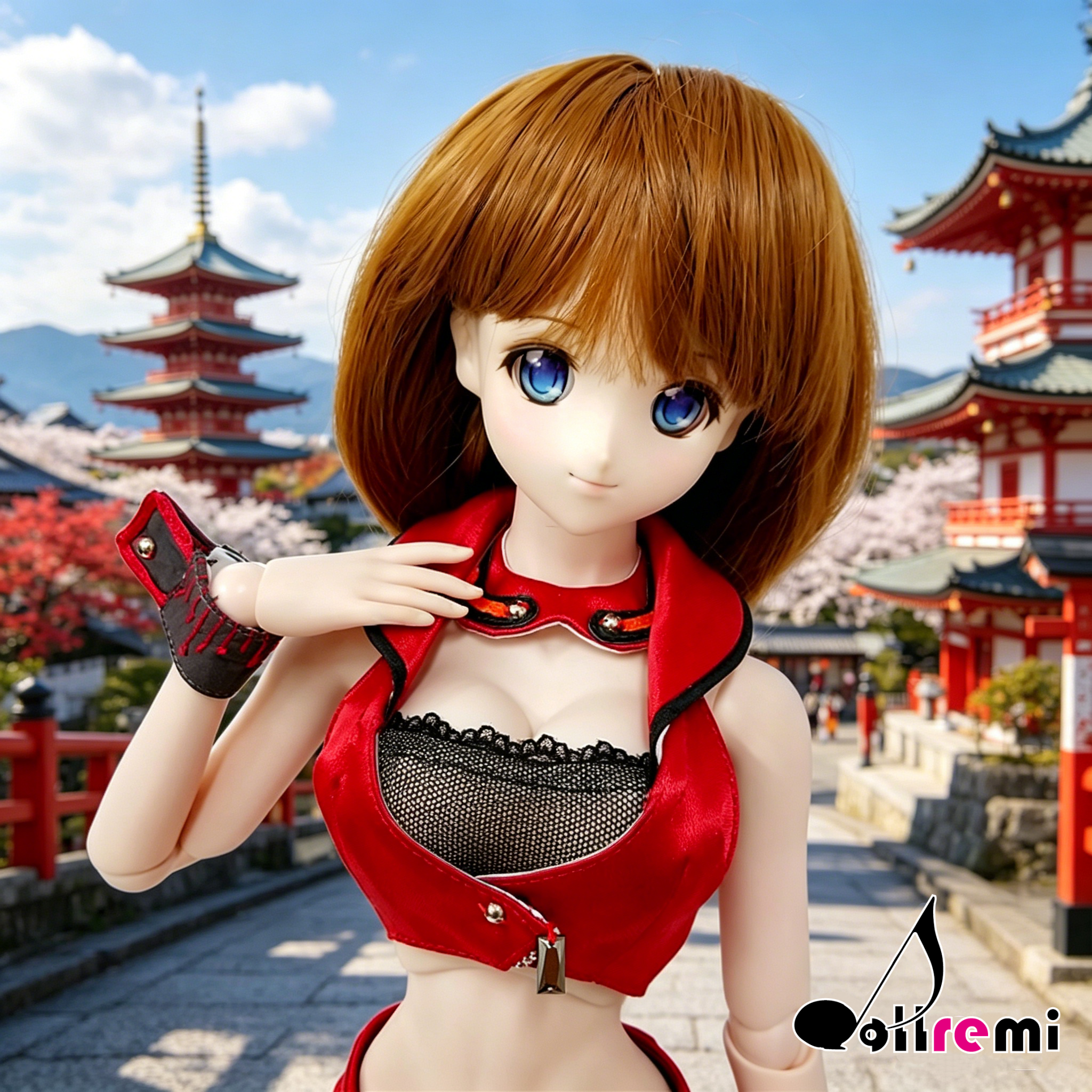 【dollremi】(DD0153) Cos Meiko V3 ~ 舞台裝~打歌服