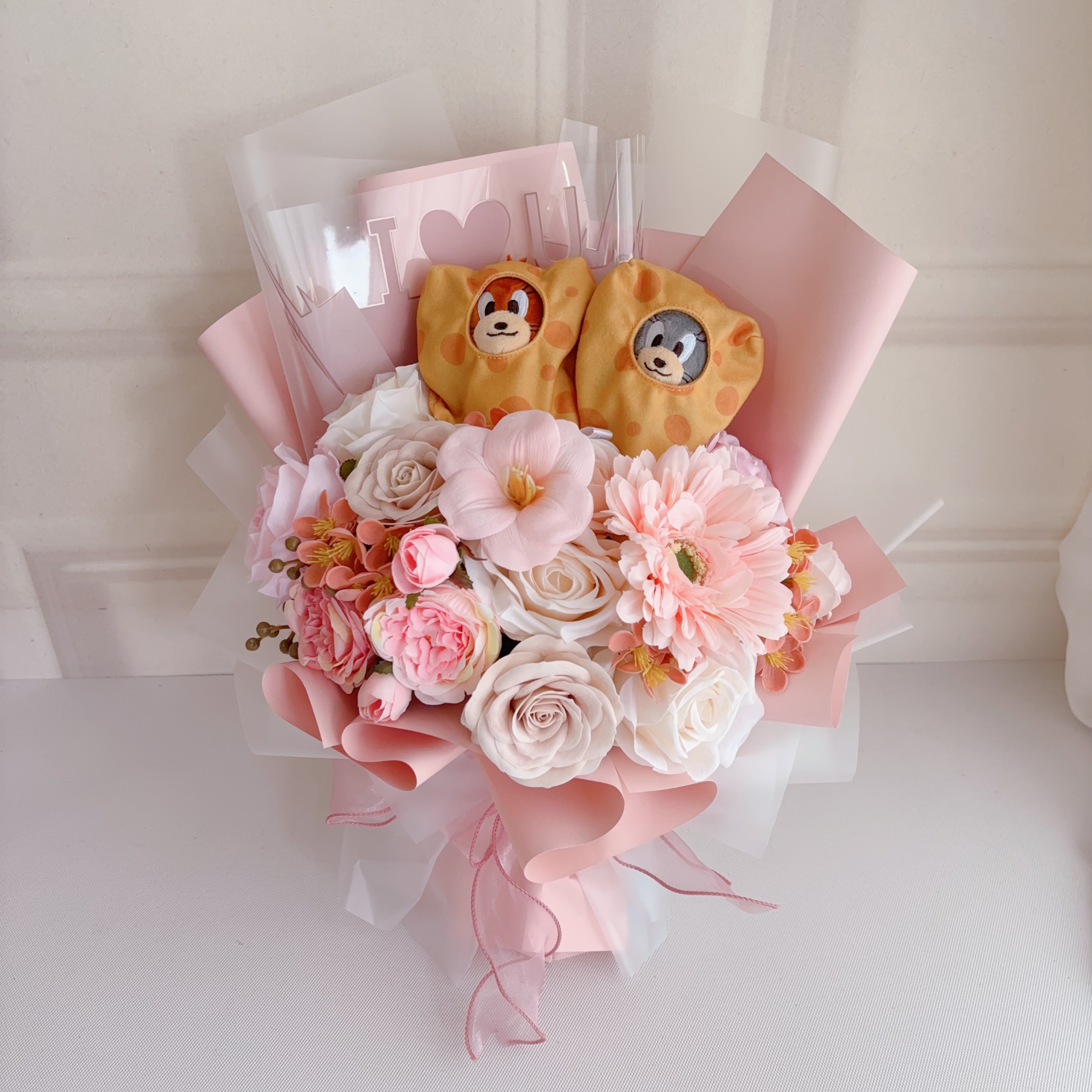 (現貨)Tom & Jerry公仔花束