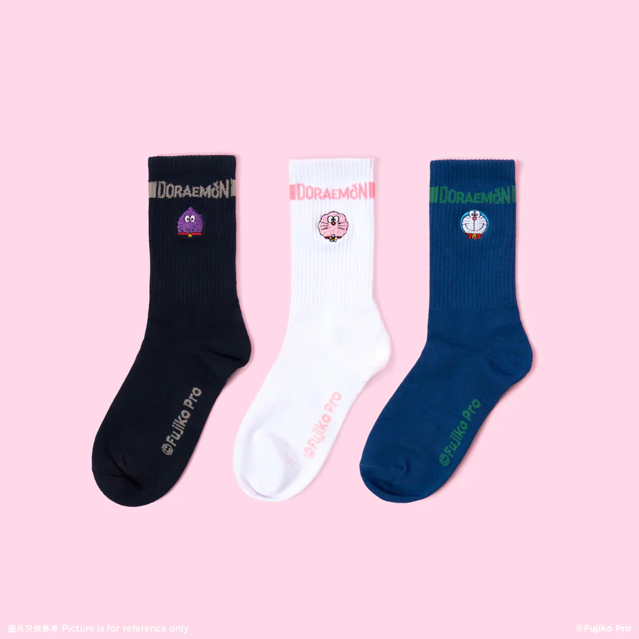 [預購] 多啦A夢櫻花限定 襪子（一套三款) Doraemon