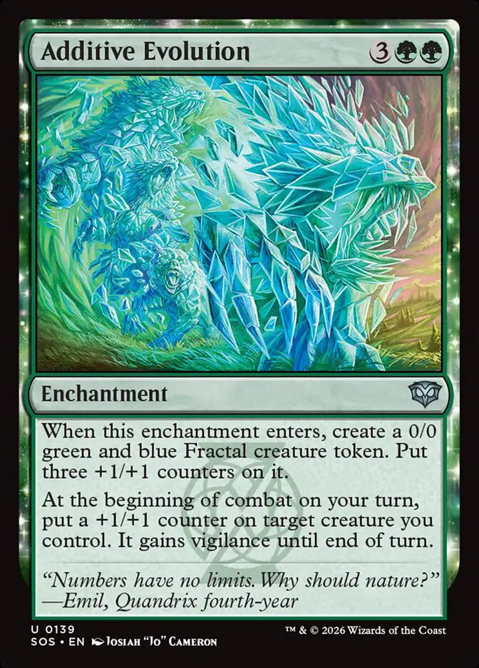 [EN] [Foil] Additive Evolution [SOS-139] U