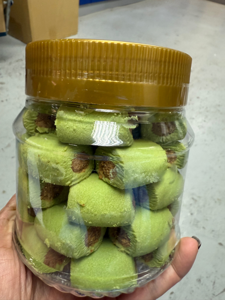 馬來西亞賀年小食斑斕花生卷