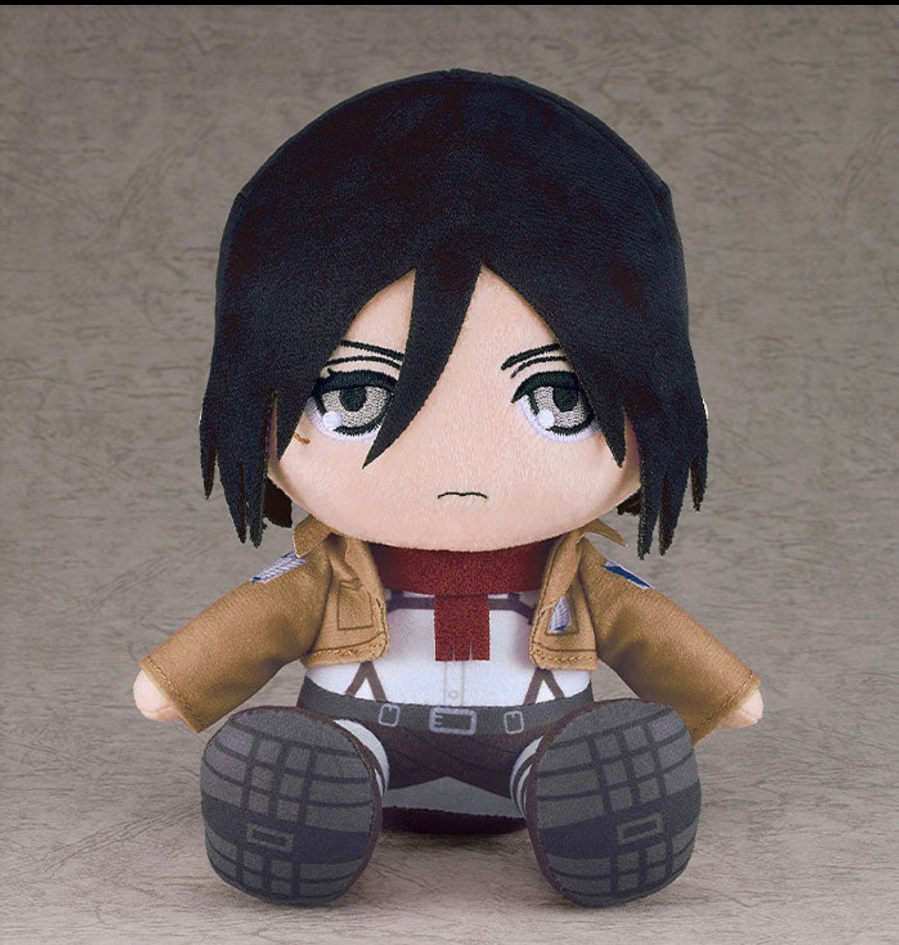 進擊的巨人米卡莎 Mikasa 劍橋大學畢業公仔 可加名 Mikasa Cambridge University 畢業禮物 正版香港現貨