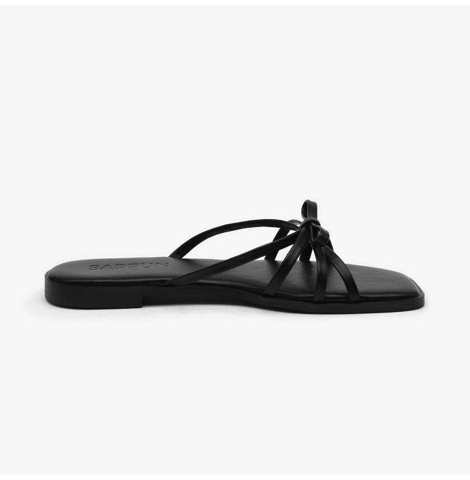 [代購] Sappun Raperin Ribbon Slippers (1cm)