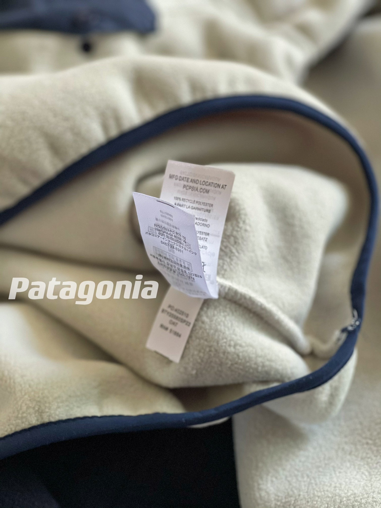 預訂 Pata gonia Snap 半鈕釦高領抓絨衛衣 