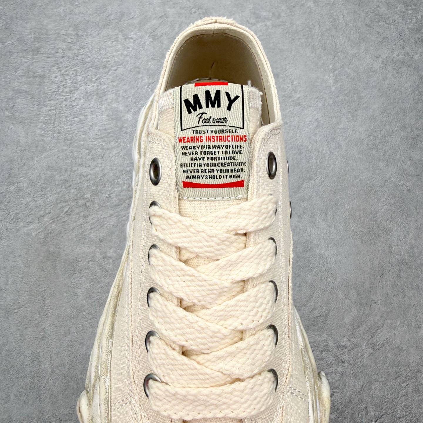 Maison Mihara Yasuhiro MMY Peterson OG Sole Canvas Low-top Sneaker