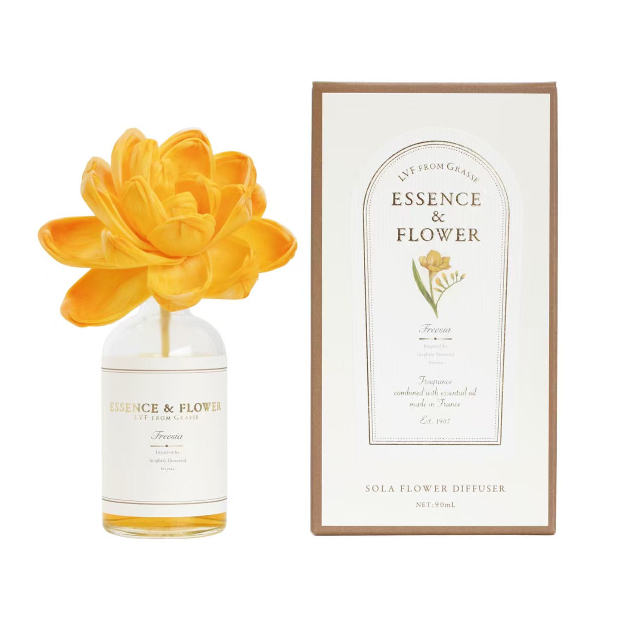 【日本直送】 LVF Sola 法國天然精油 花朵擴香瓶(90mL) ESSENCE & FLEUR 系列