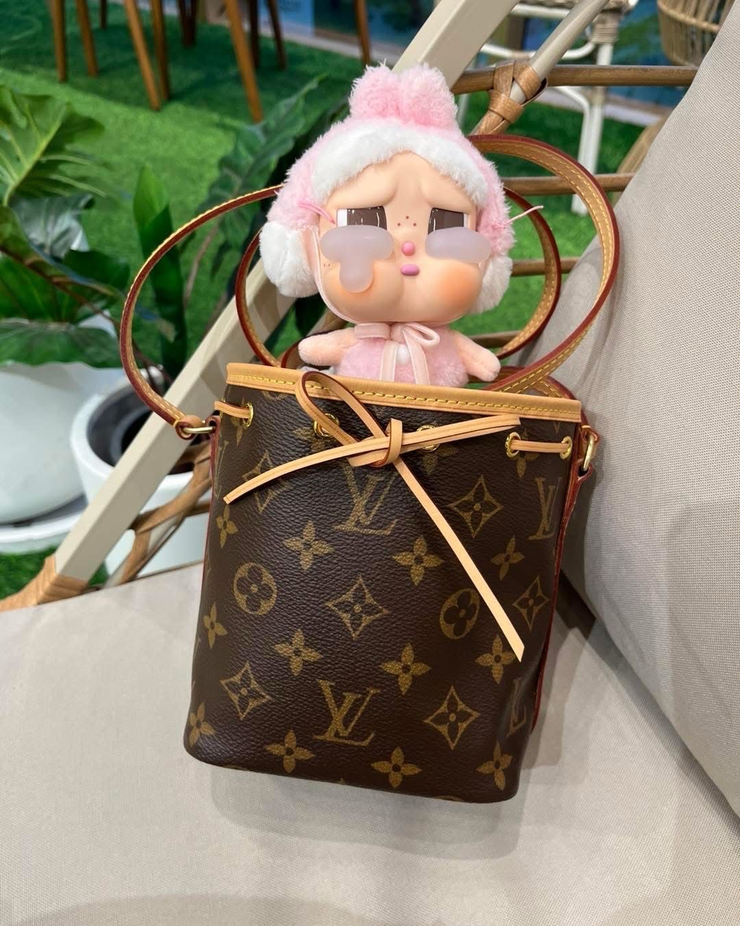 Lv nano noe bucket bag monogram 100%Authentic,全新未使用品 ✅dust bag ✅booklet✅box