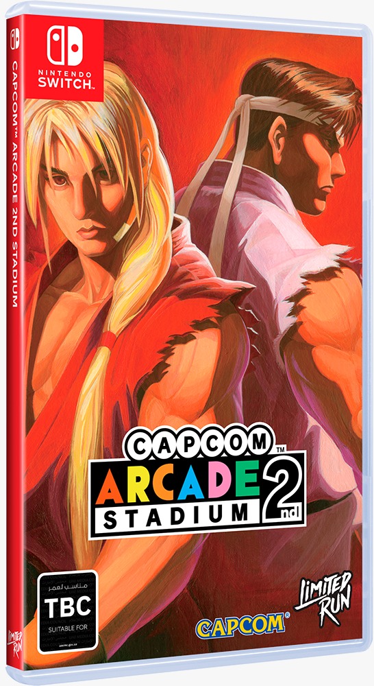 NS Capcom Arcade Stadium Vol. 2 Cover D (Street Fighter Alpha) Limited Run Edition  實體卡版本  NSW-4167