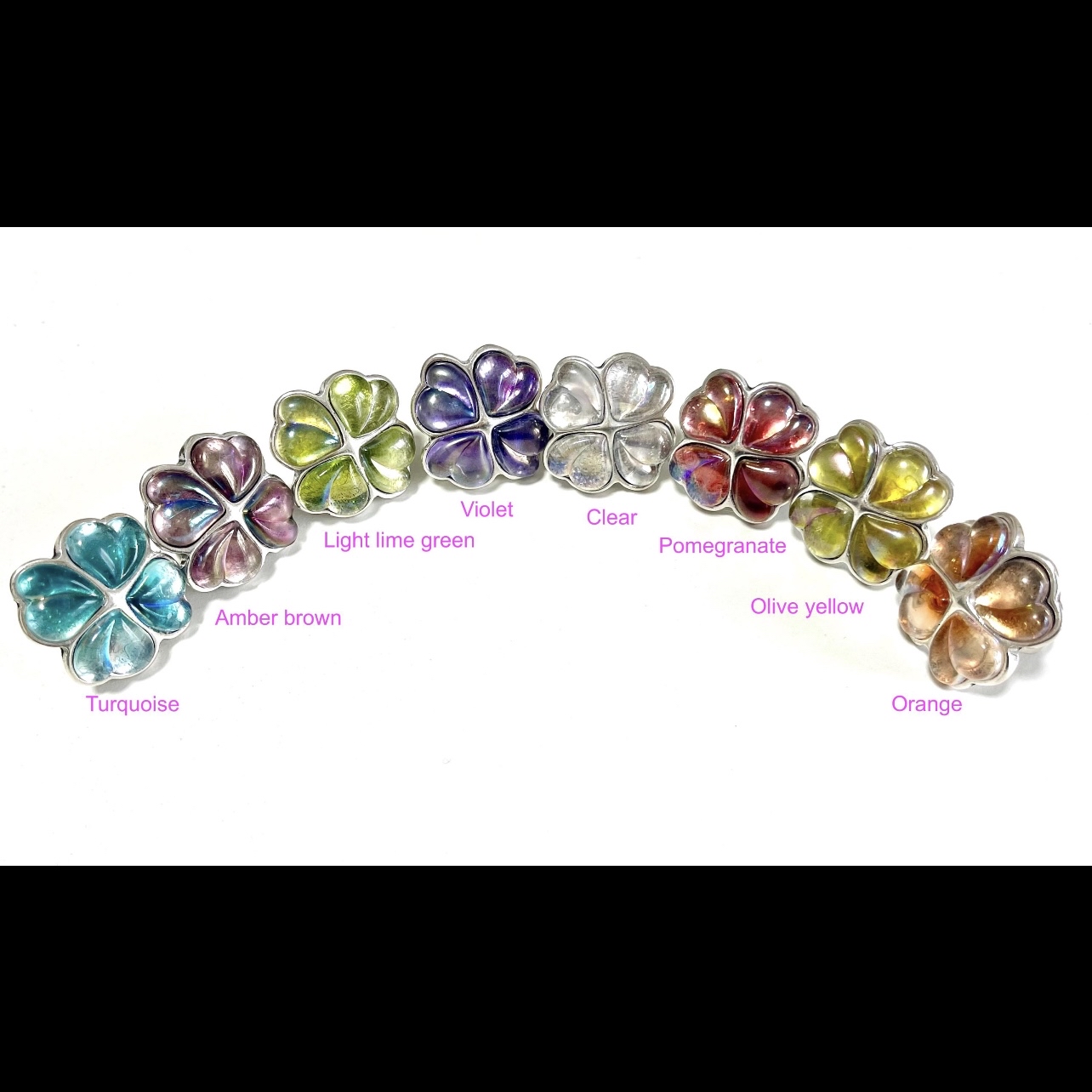 🇪🇸Otro Accesorio 心心四葉草戒指