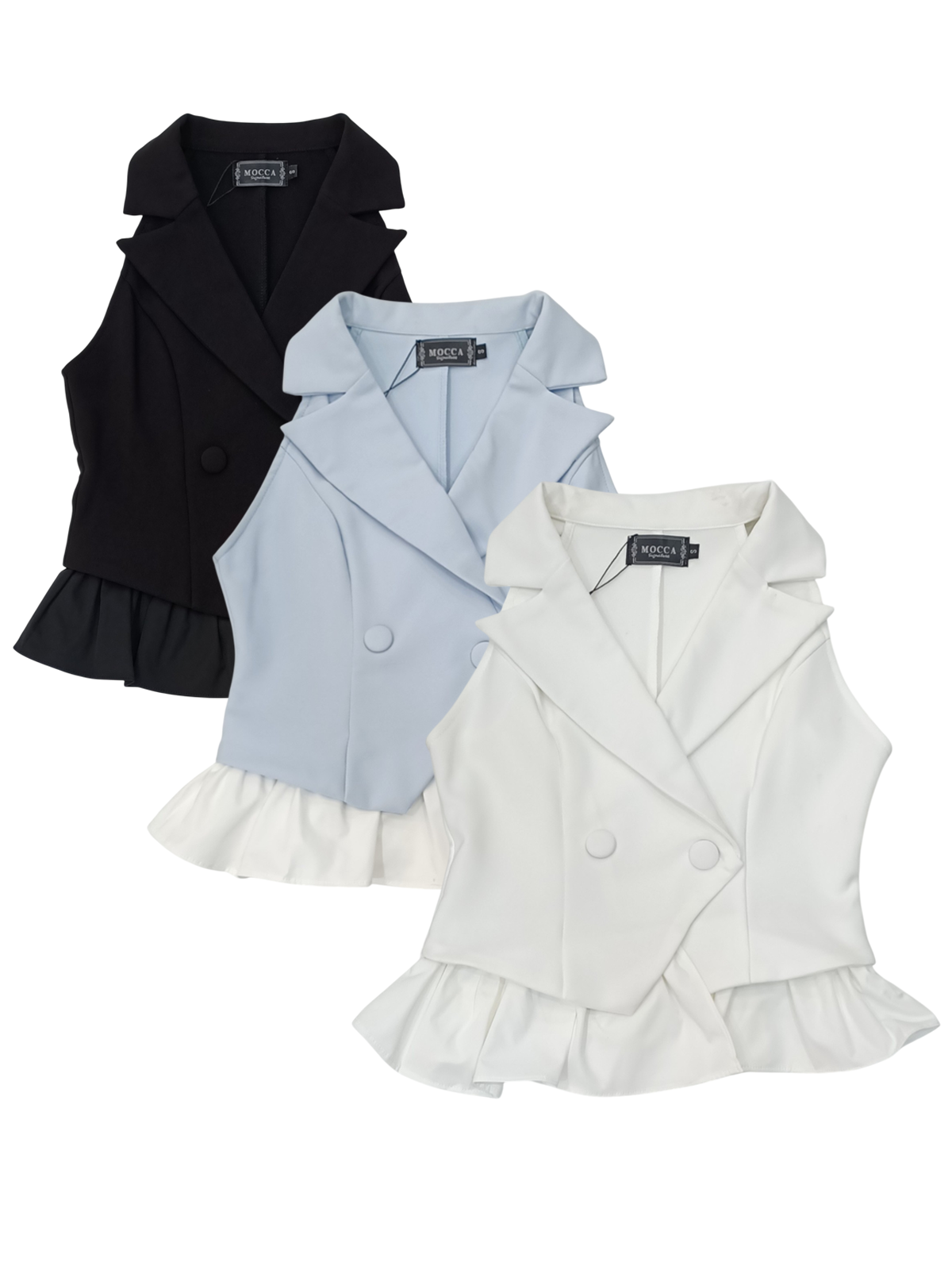Elegant Edge Vest Top M203