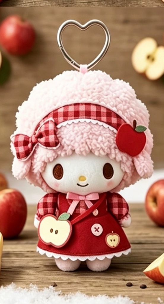 ［9月底到貨］蘋果公仔掛飾系列