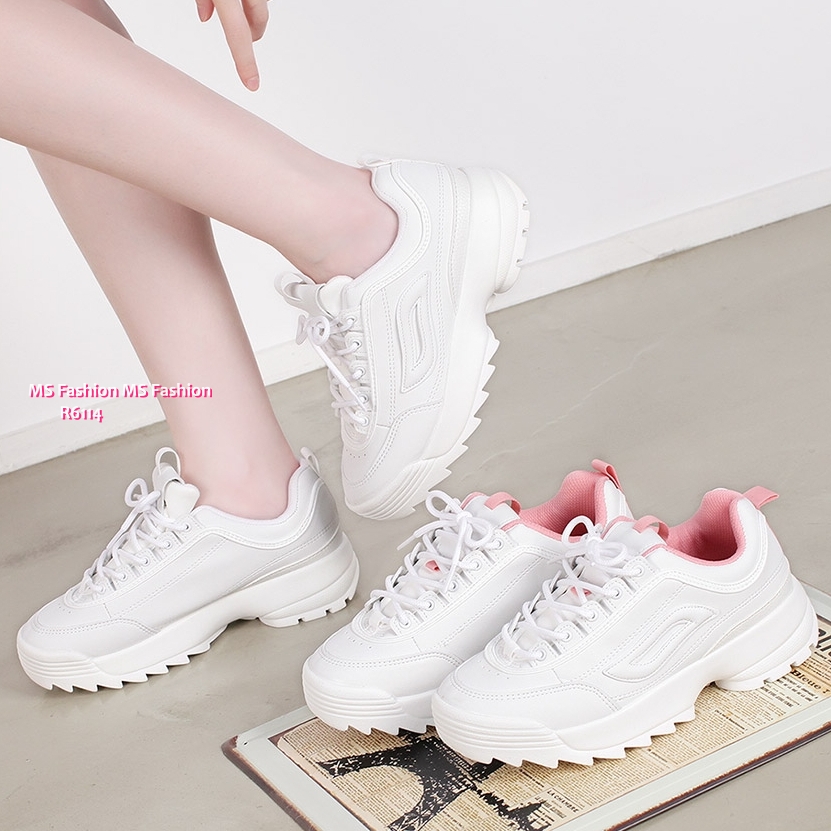 R6114 韓國🇰🇷厚底靚色sneakers