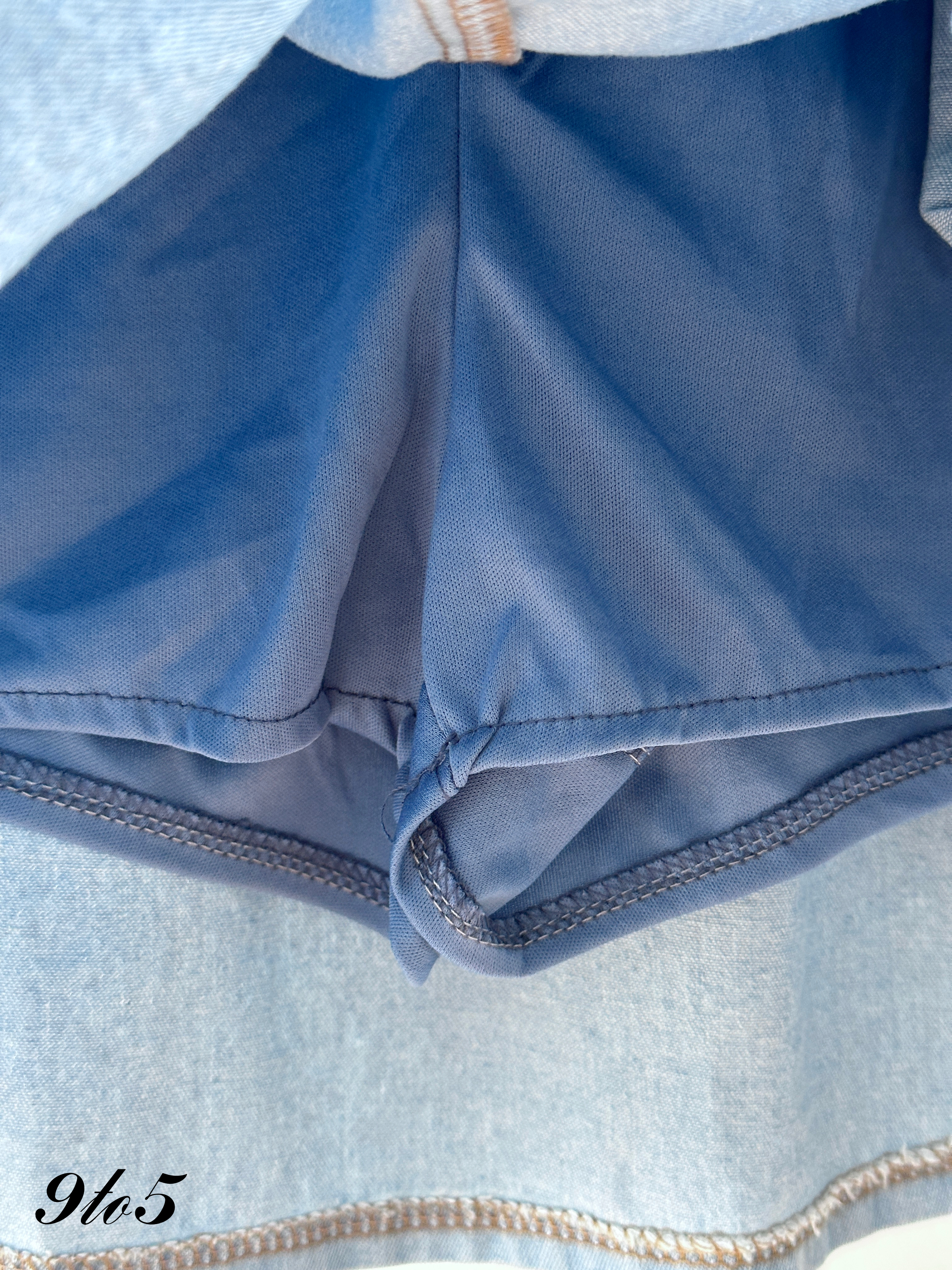 S1955 Short Denim Skirt - 3 Colors 