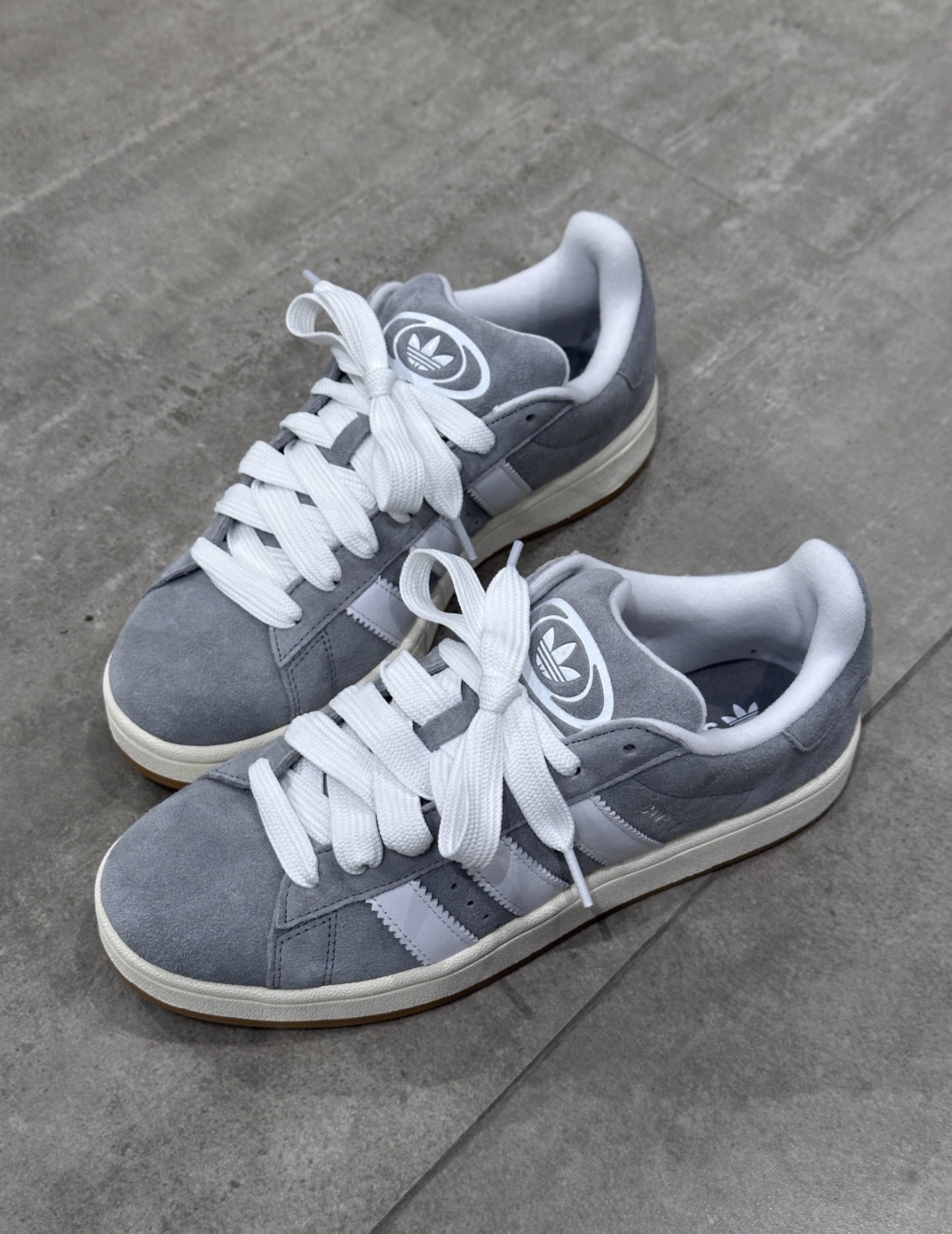 Adidas Campus 00s Grey White HQ8707