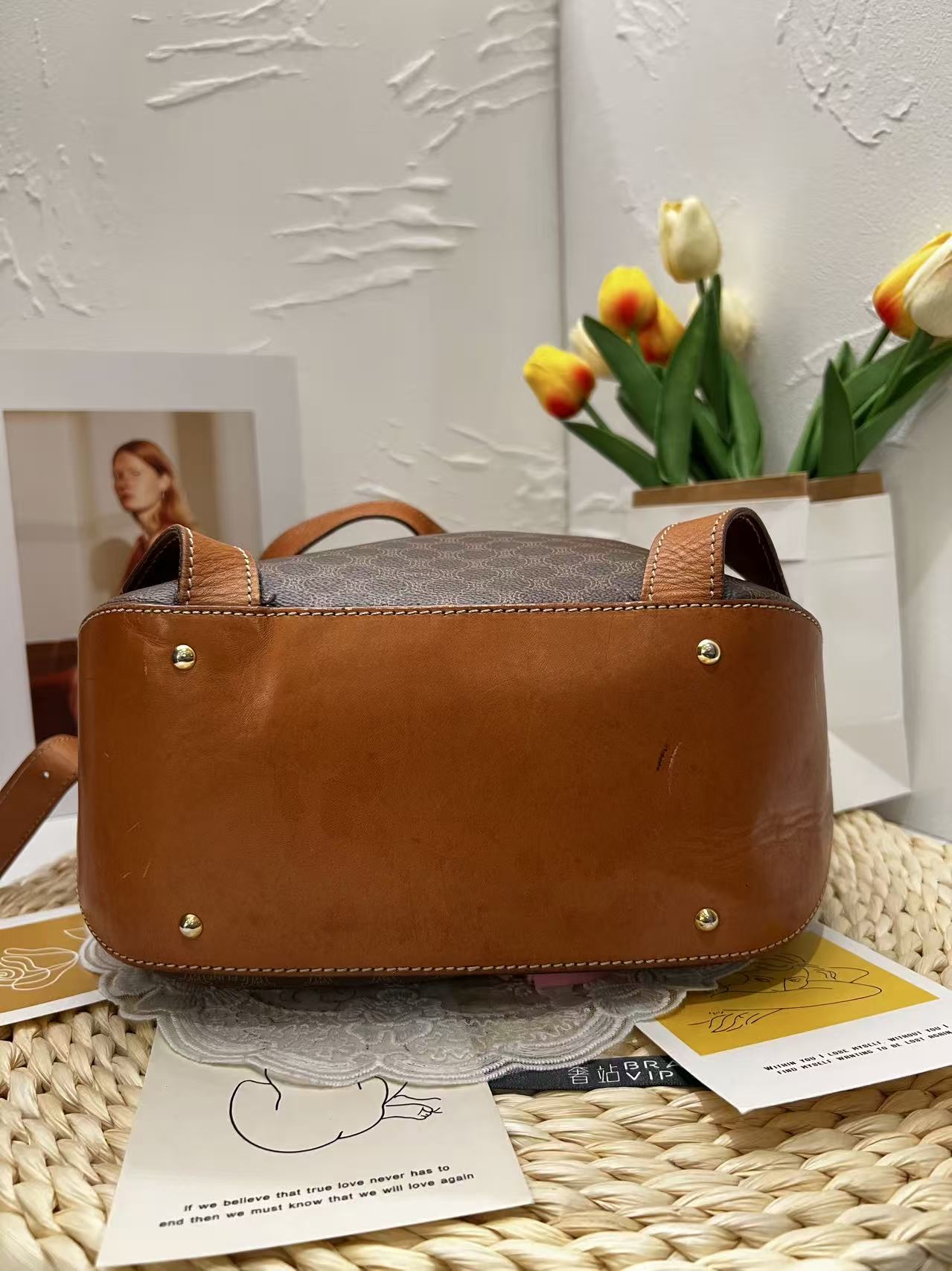 Celine Vintage Macadam Backpack