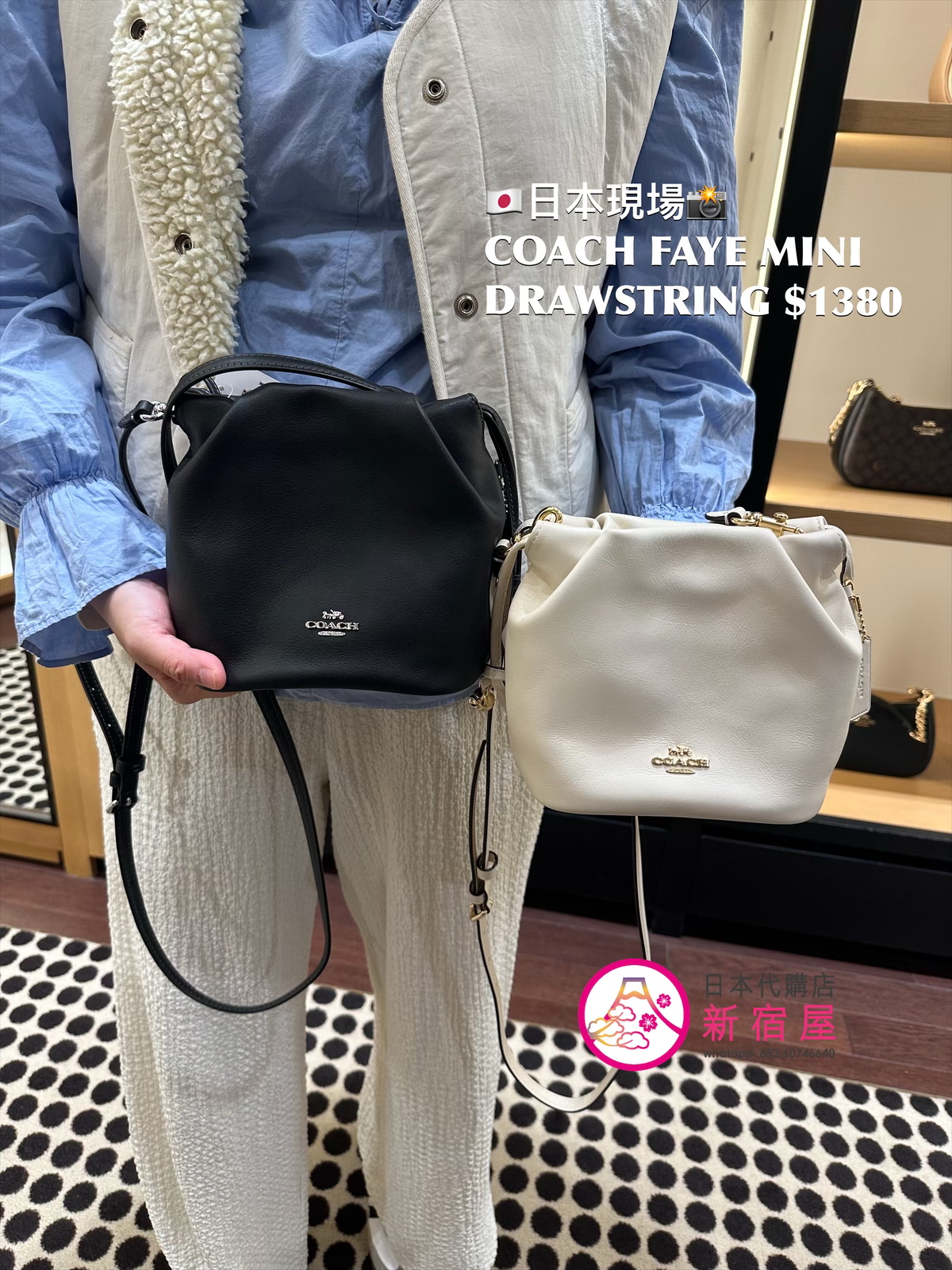 COACH FAYE MINI SHOULDER BAG