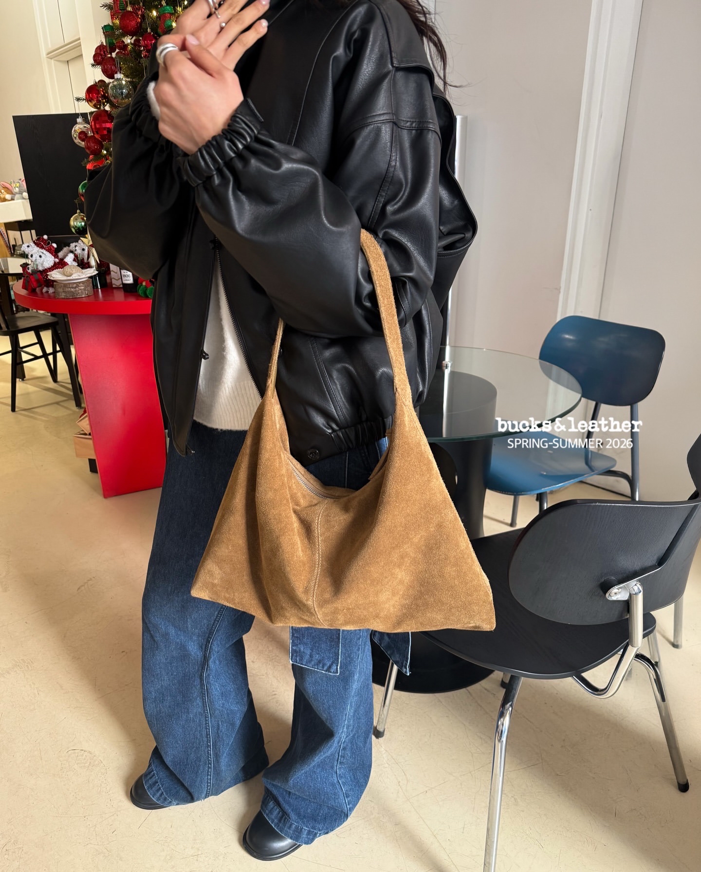 【莫奈風】 預訂_Mone Bag (L) By Bucks & leather