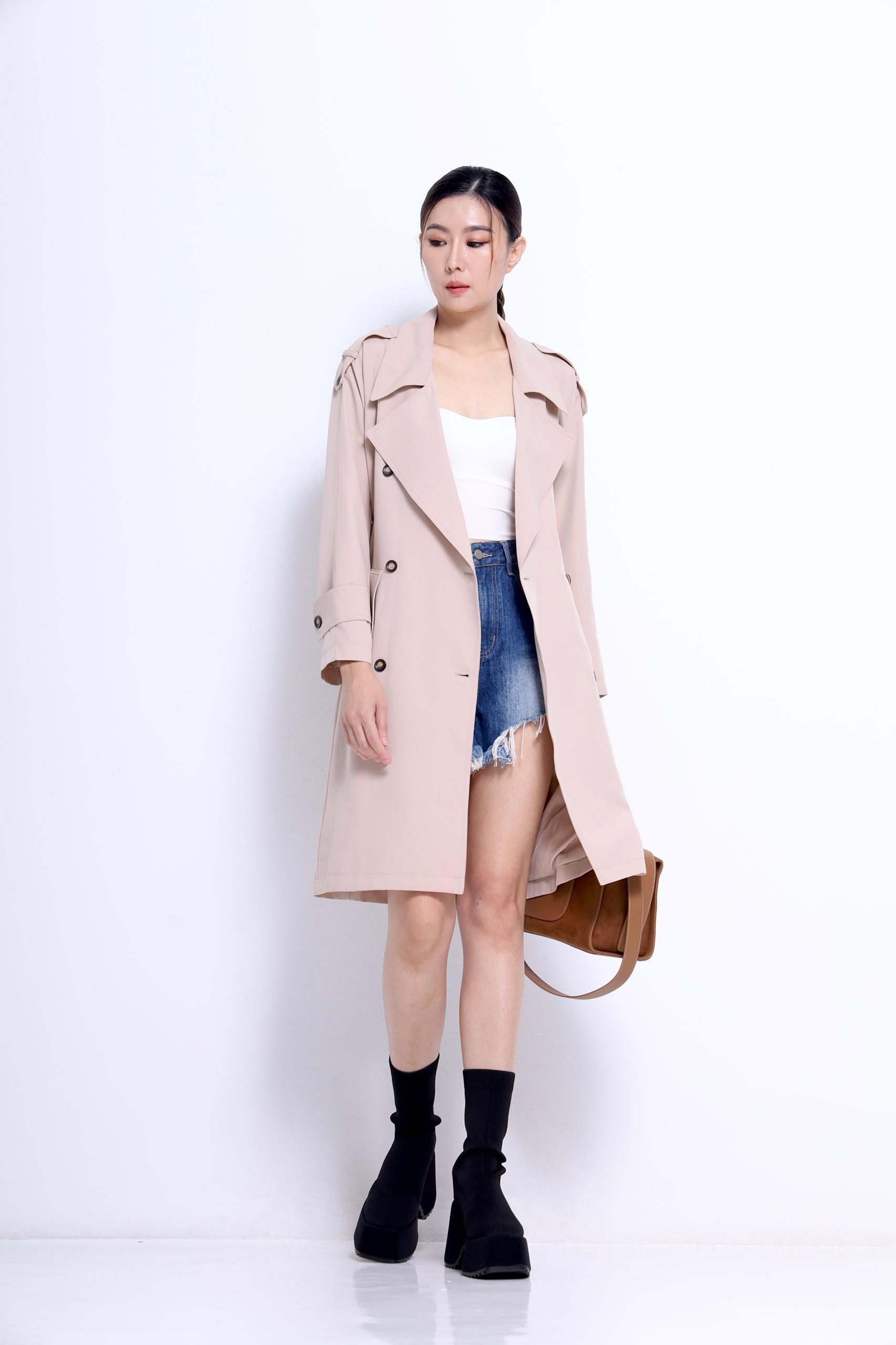 独家帅气有型风衣 2121