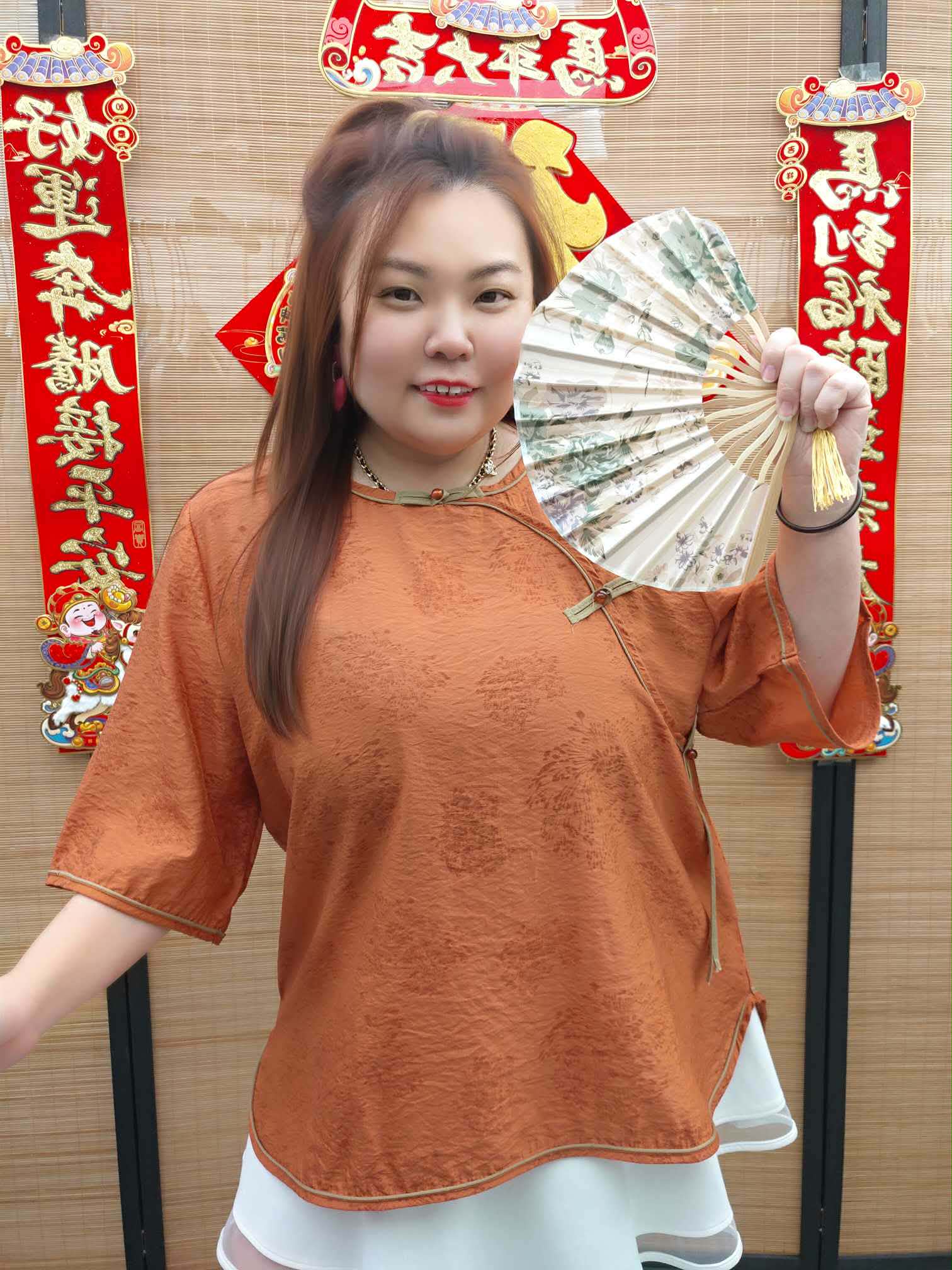 DDD08 简约风新中式设计上衣