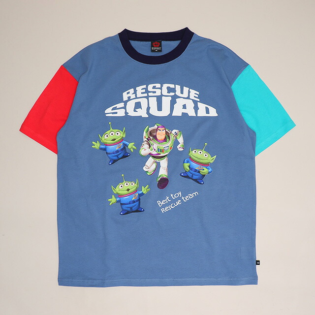 🆕【⭐訂購⭐】 🇯🇵日本直送 🌀#ToyStory ❣️ #親子裝❣️ 拼色袖印花短袖 tee［2款選］ 🌀 [ELCA-0006] [230309]