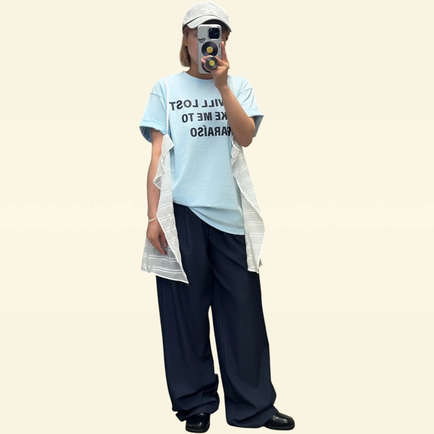 221237 英文字Tee