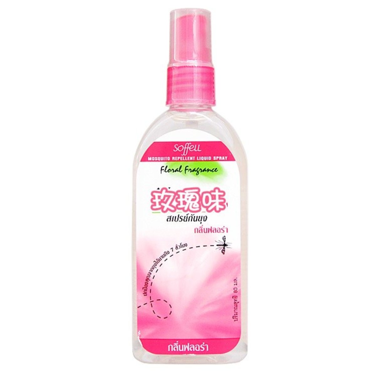 SOFFELL 玫瑰驅蚊水80ml